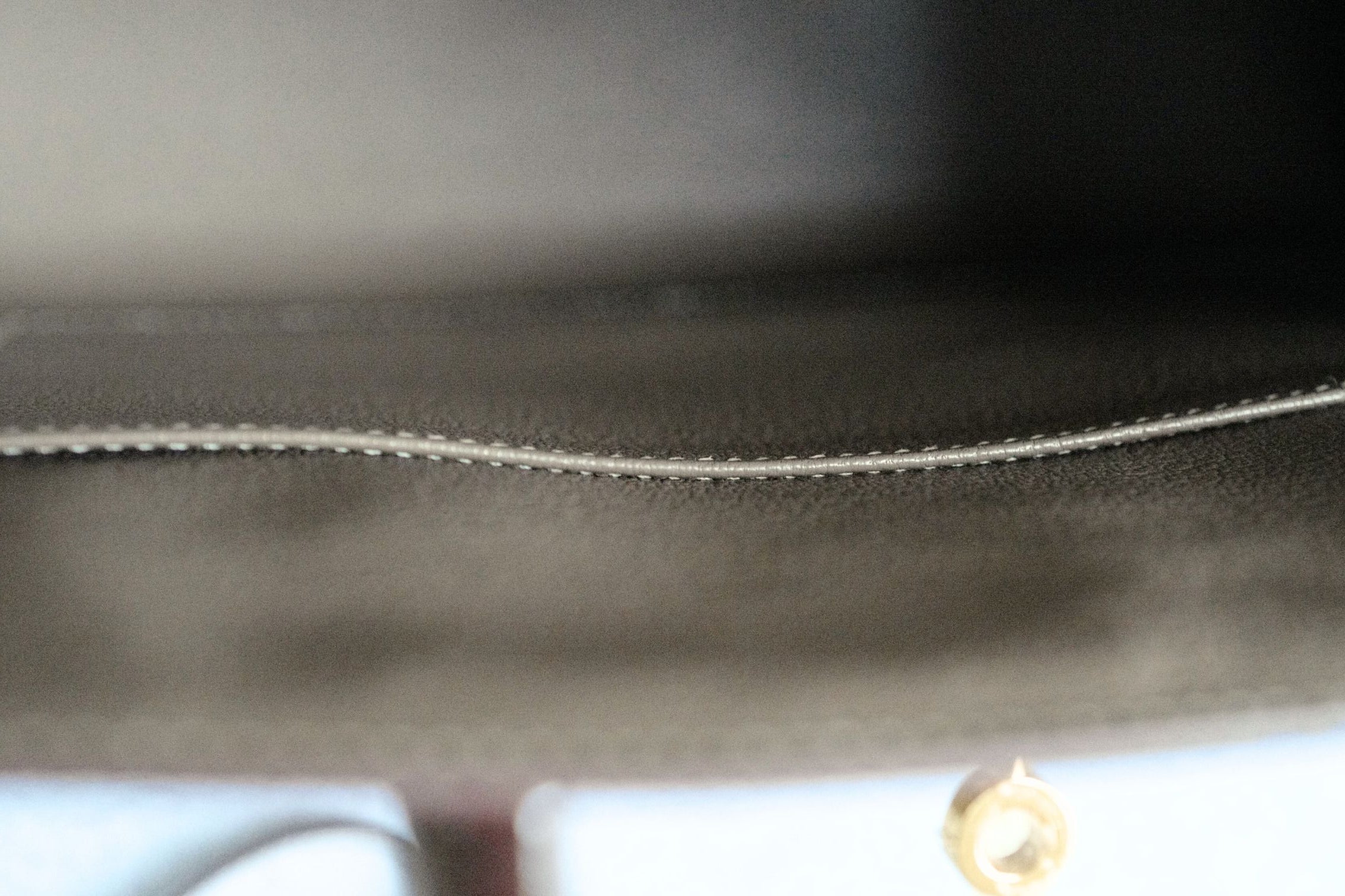 Hermès Birkin 30 Etoupe Epsom Leather Sellier with Gold HW Stamp Z