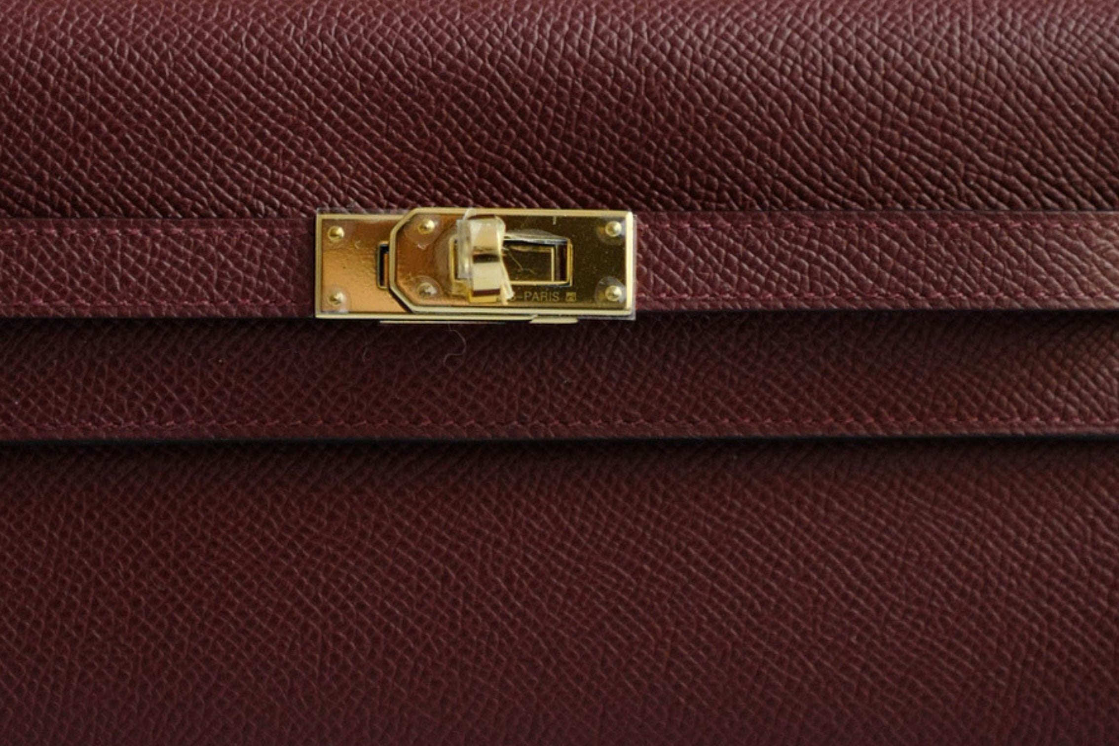 Hermès Kelly Classique To Go Wallet Rouge H Epsom Calfskin GHW G Stamp 2026