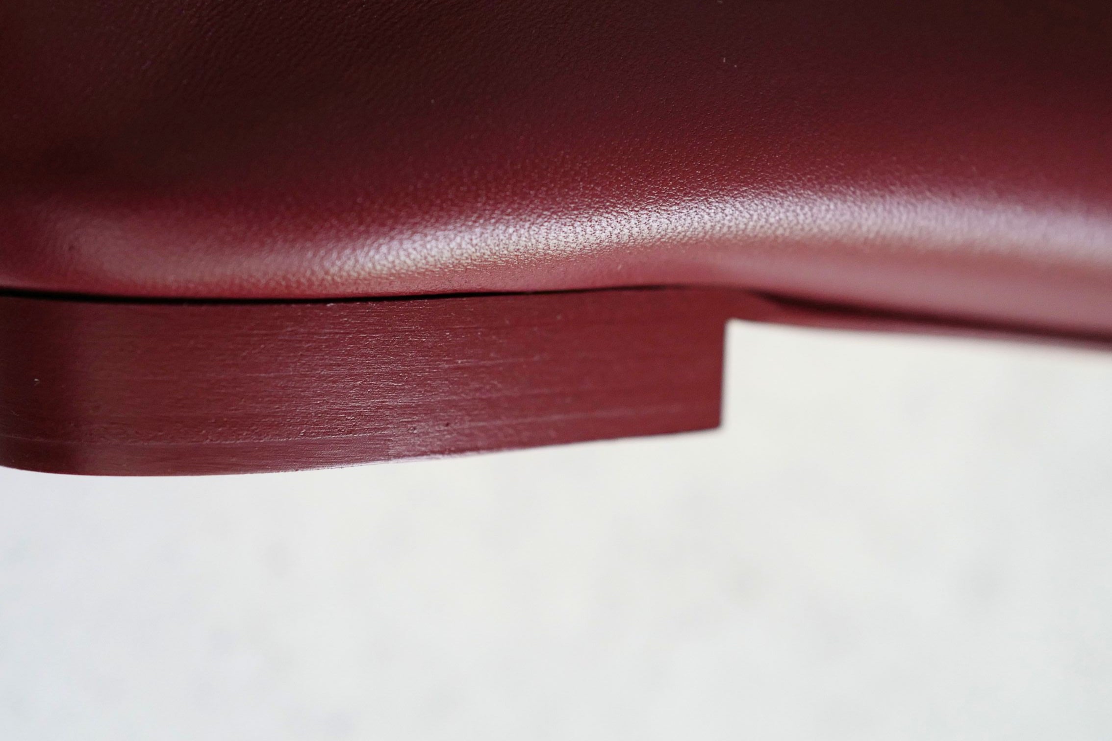 Chanel 26S Matthieu Blazy's Ballet Flats Burgundy Pink Lambskin Size 36C