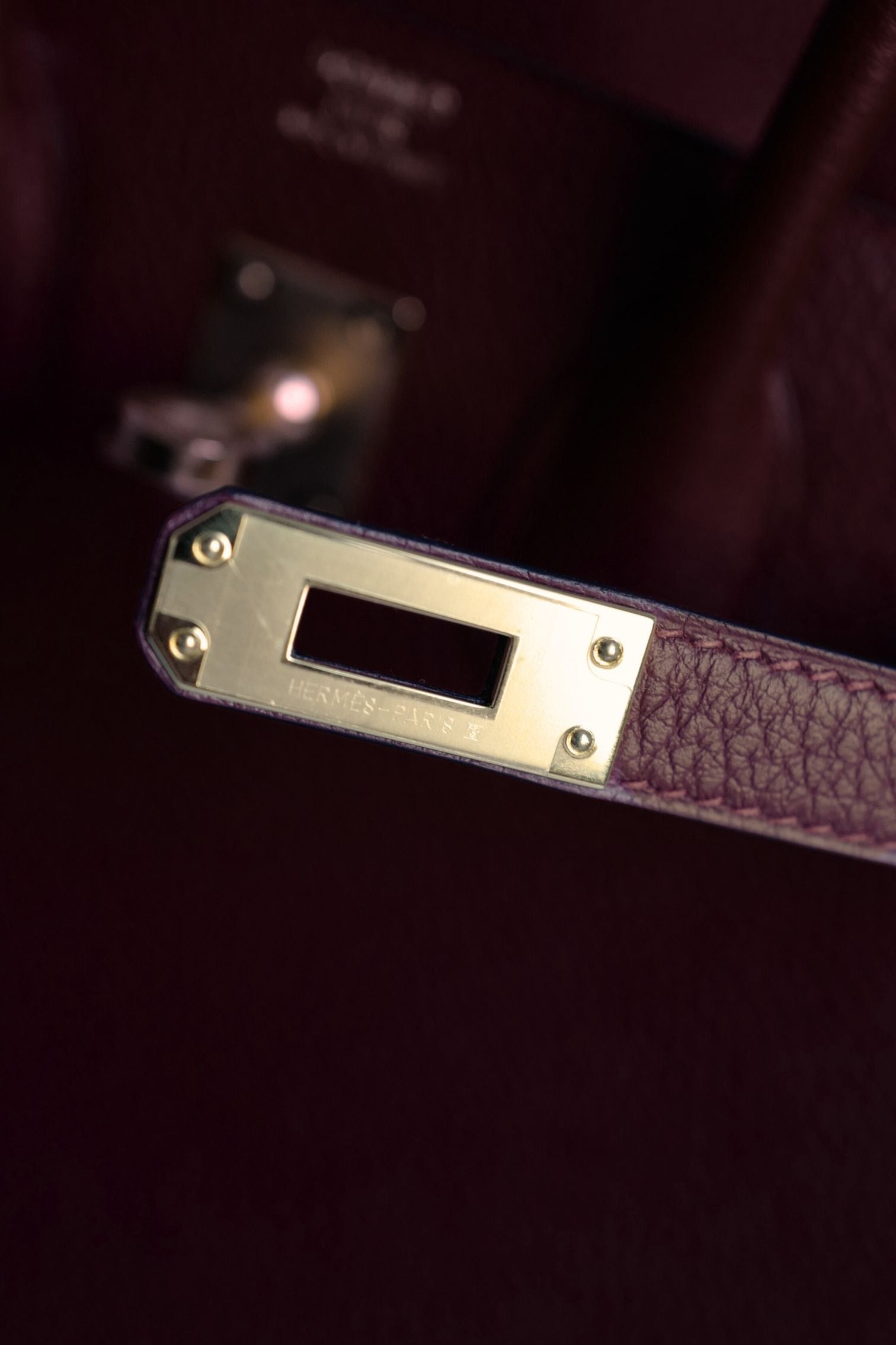 Hermès Birkin 25 Rouge H Togo Leather Gold Hardware K Stamp 2025