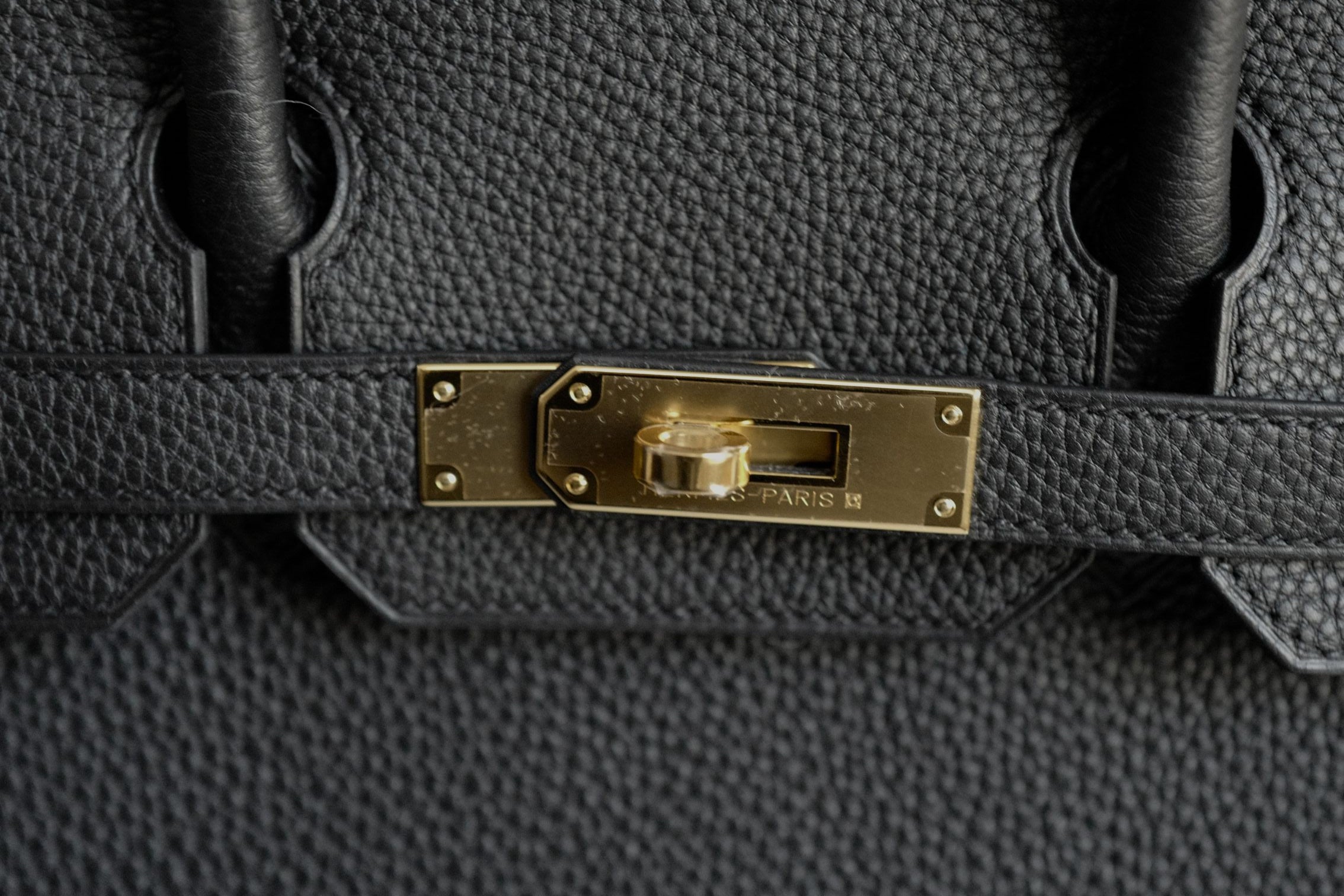 BNIB Hermes Birkin 30 Black Togo Leather Gold Hardware G Stamp 2026