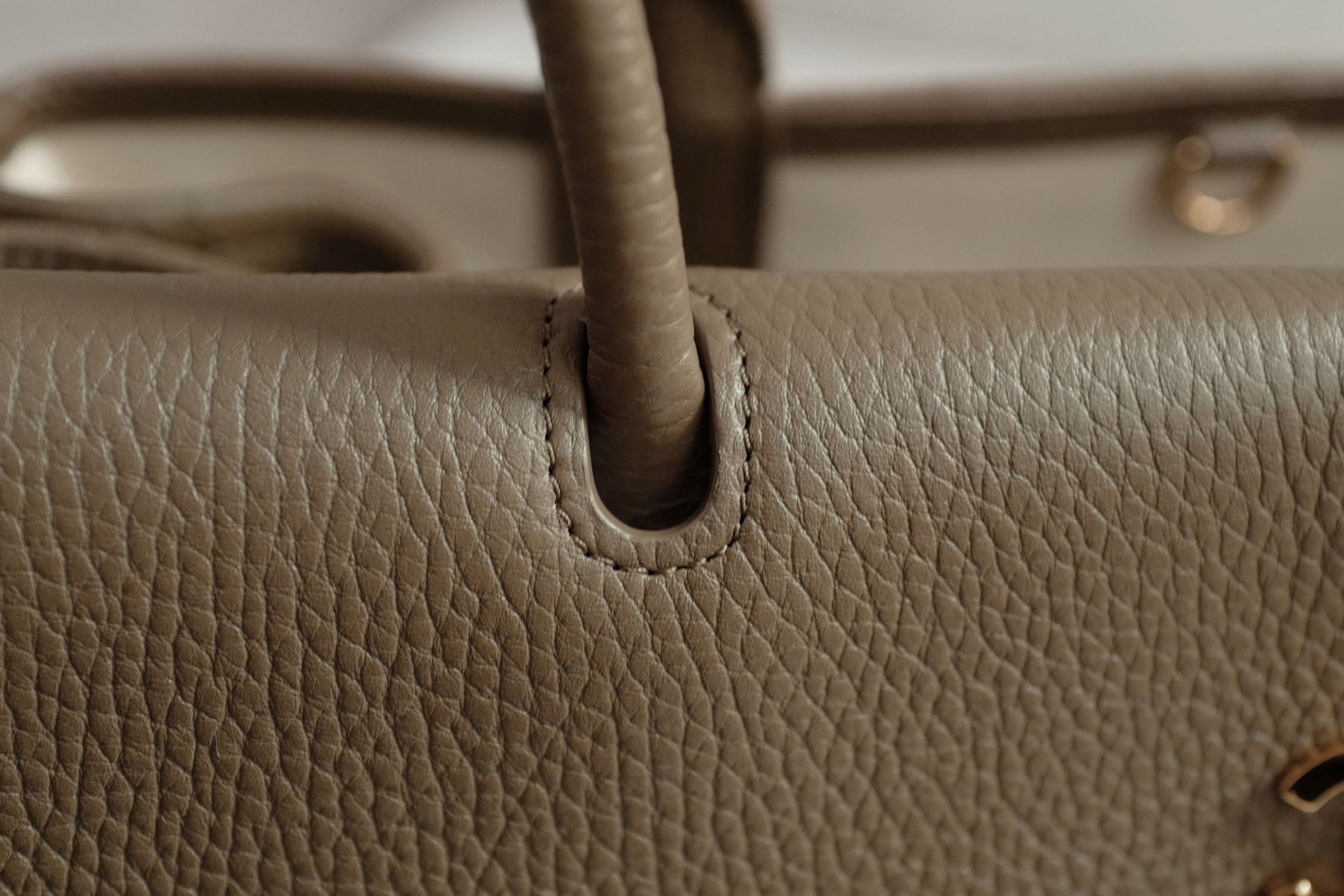 Chanel 26S Small Shopping Bag Matthieu Blazy Baguette Dark Khaki Calfskin GHW