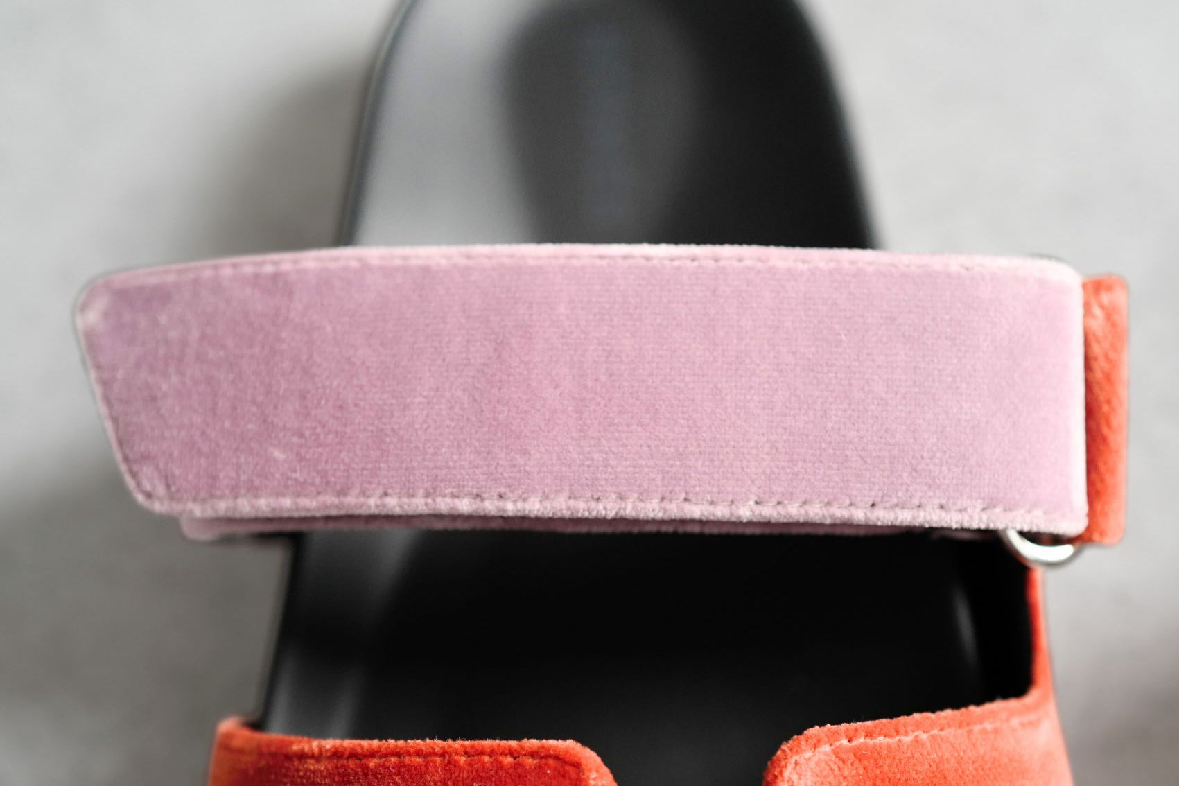 *BNIB* Hermes Women's Chypre Suede Goat Skin Orange Canyon/Bruyere Size 37.5