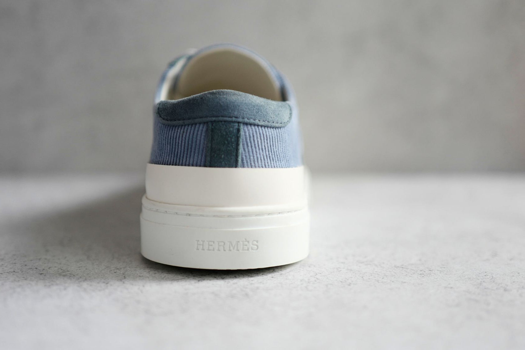 BNIB Hermes Deep Sneaker Bleu Pinede Size 39.5