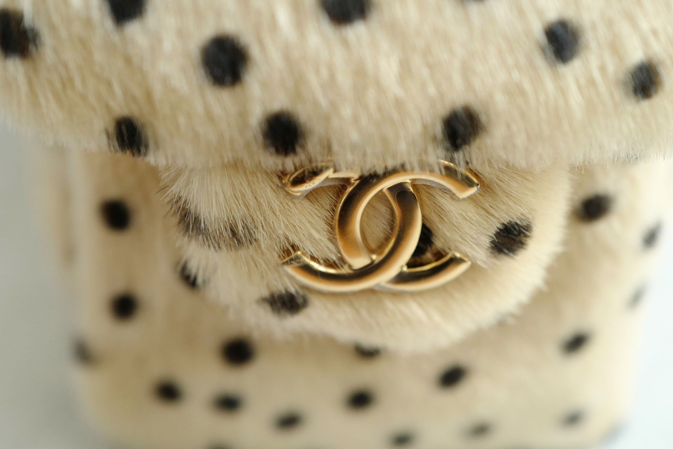 NEW Chanel 26A Mini Hobo Leopard Matthieu Blazy Light Beige & Black GHW