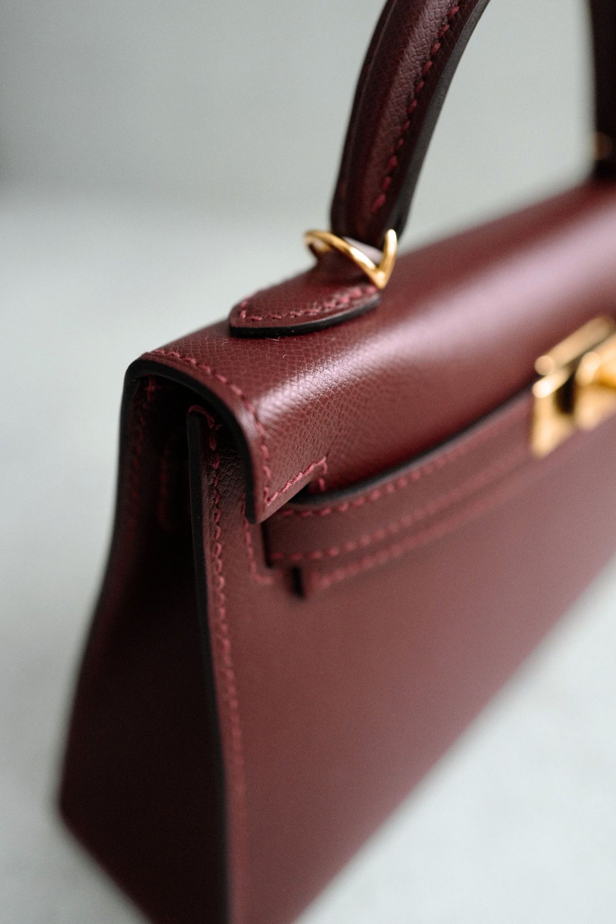 NEW Hermès Mini Kelly 20 Rouge H Madame Leather Gold Hardware G Stamp 2026