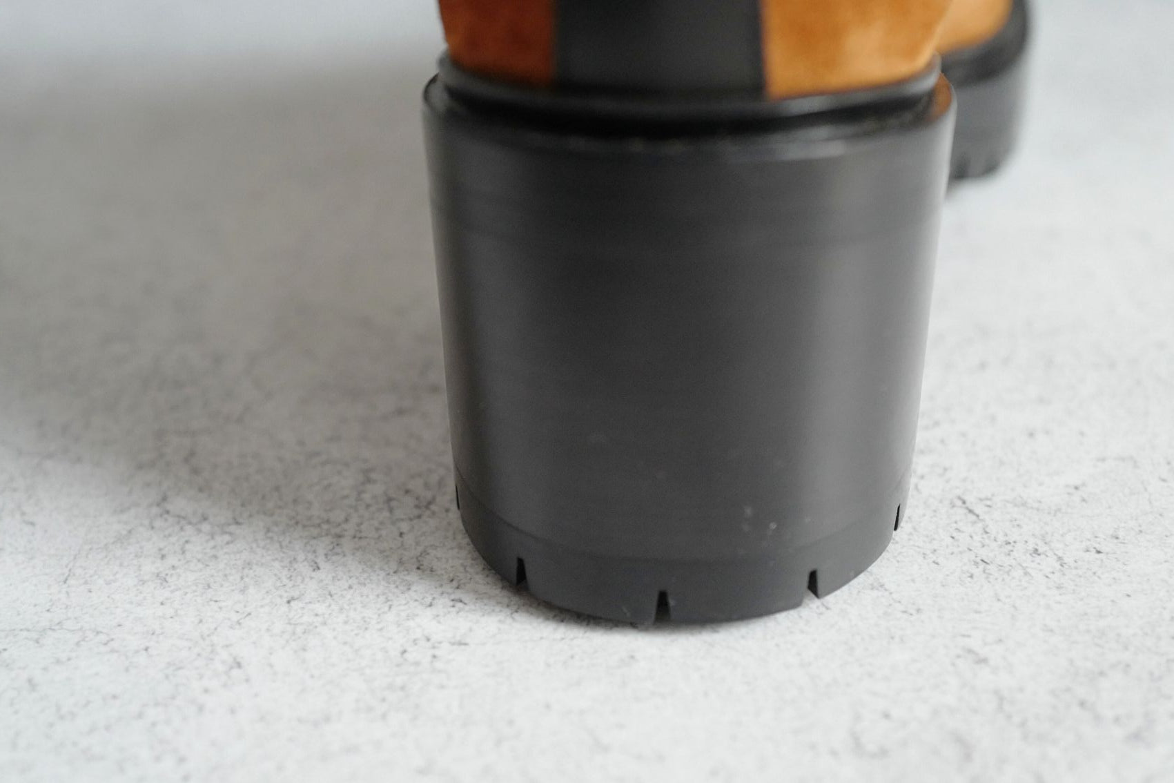 Hermes Bridge Suede Combat Boots Size 37.5 In Brown Over $1800 Retail