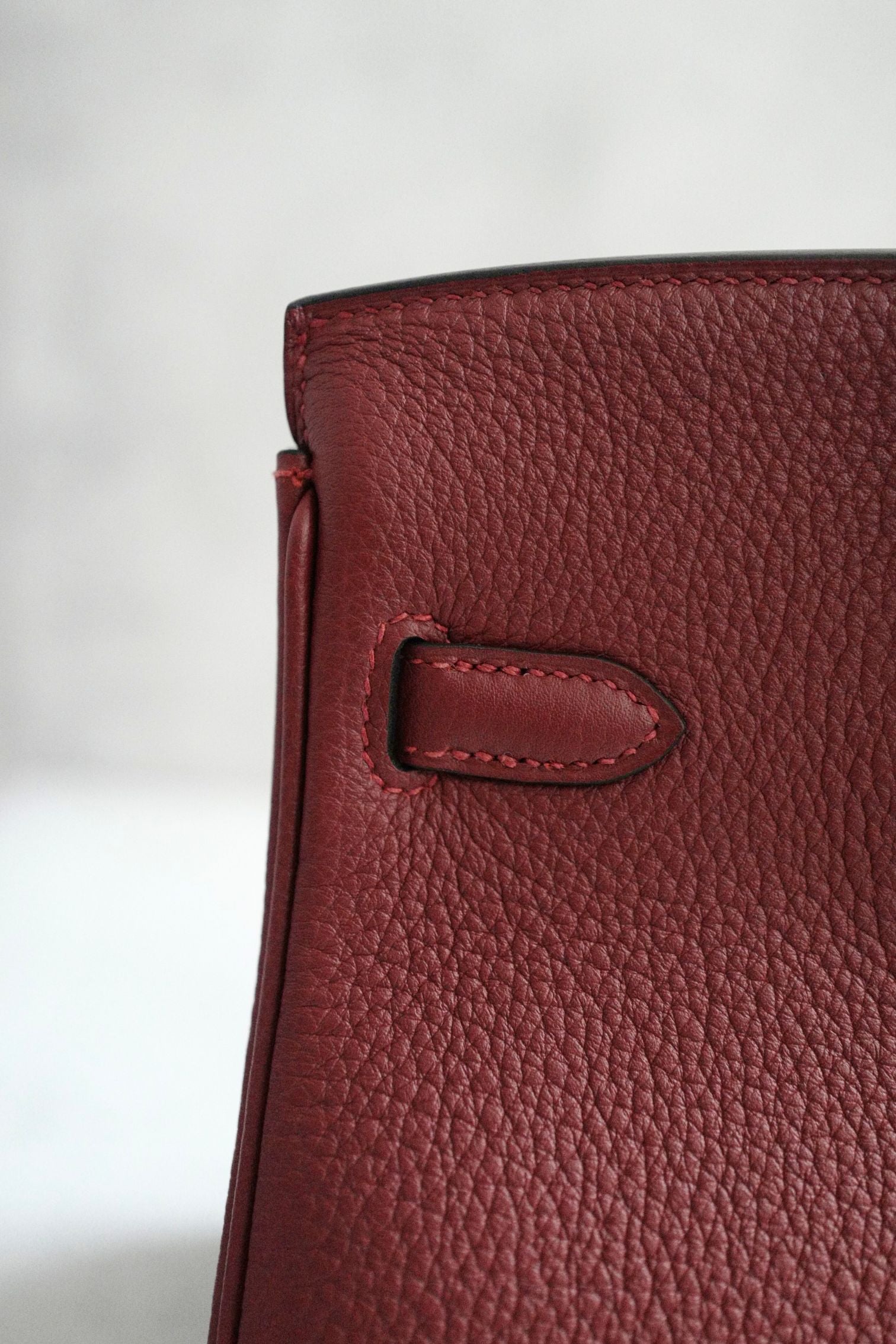 Hermes Birkin 25 Rouge H Togo Leather Gold Hardware K Stamp 2026