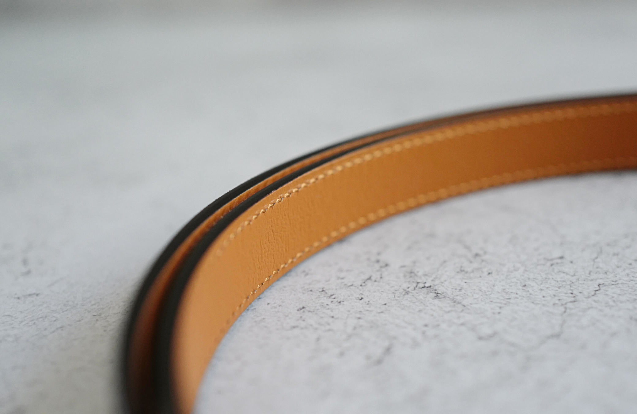 BNIB Hermès Kelly 18 Belt Epsom in White (Blanc) Gold Hardware 2025