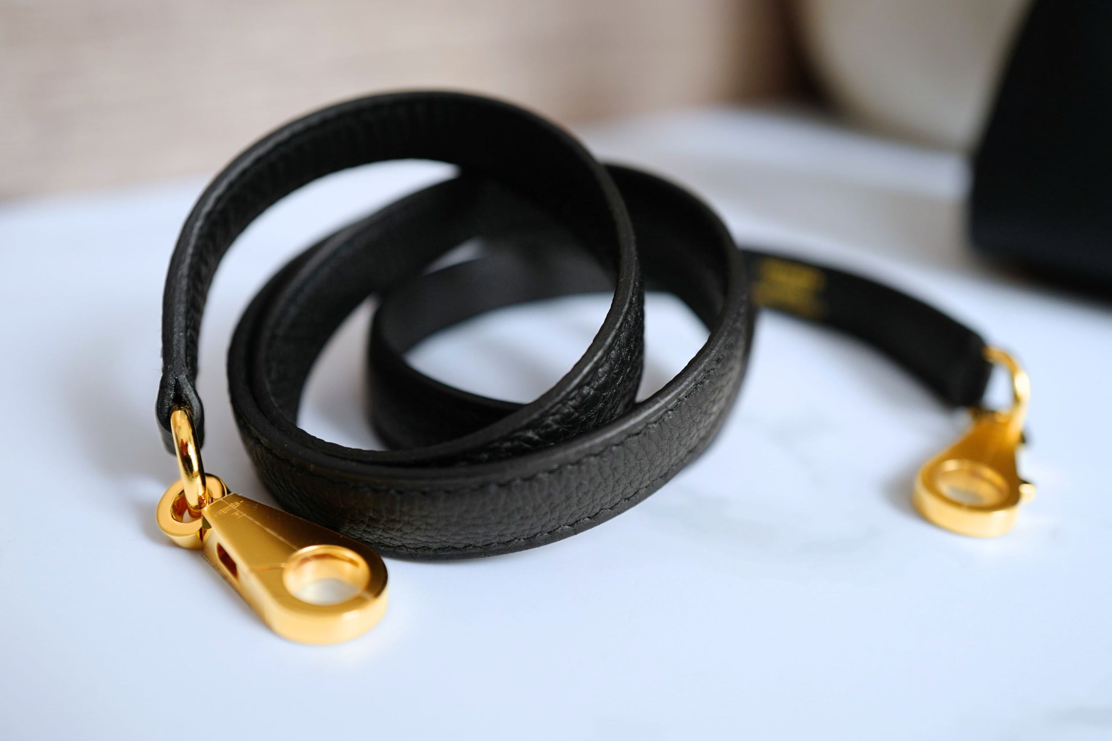 Hermès Kelly 25 Retourne Black Togo Leather Gold Hardware 2025