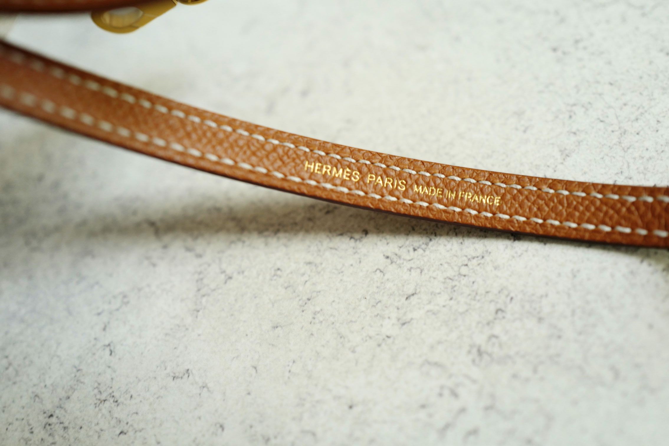 BNIB Hermes Mini Kelly Gold Epsom Calfskin Gold Hardware G Stamp 2026