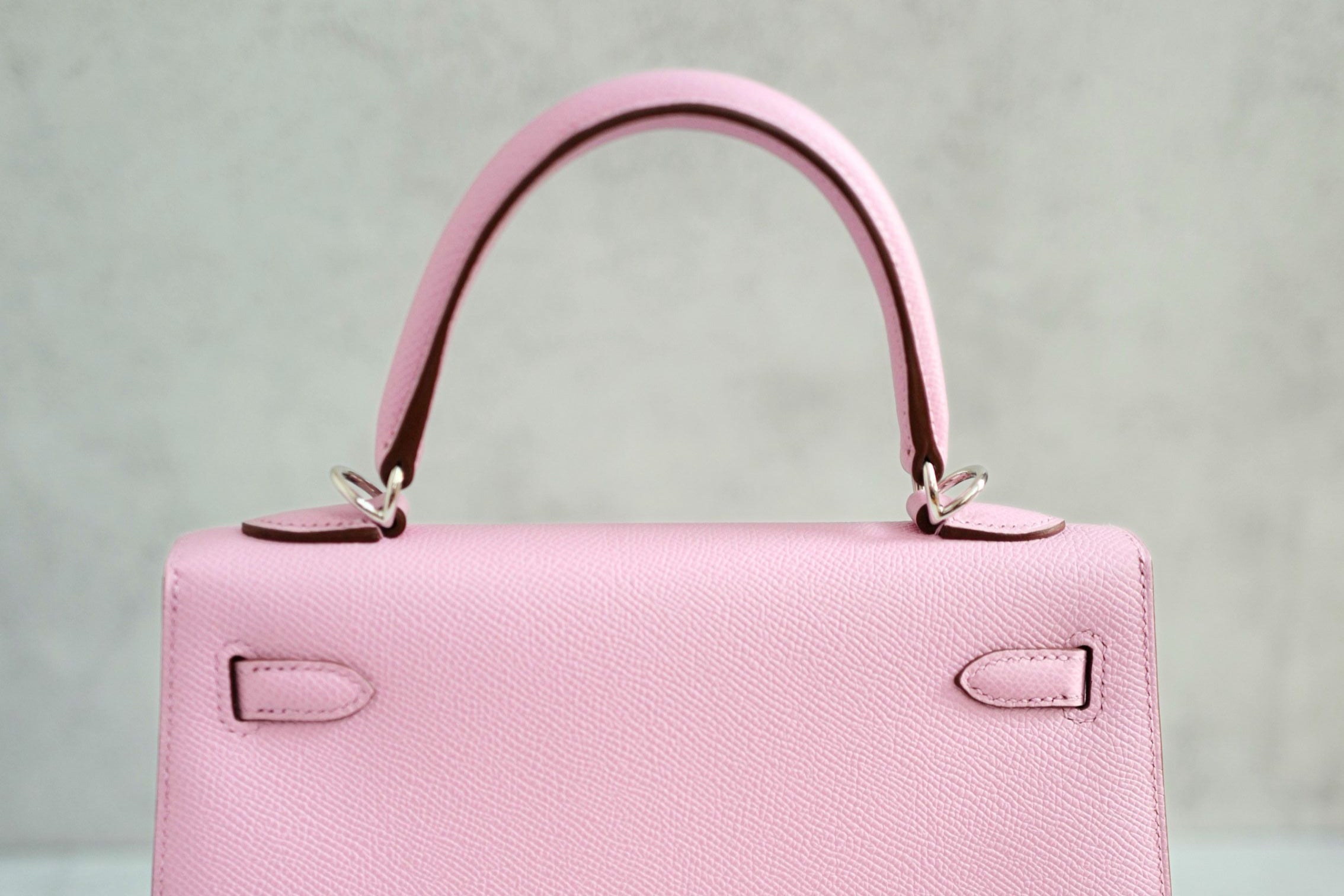 BNIB Hermès Kelly 25 Mauve Sylvestre Epsom Sellier PHW G Stamp 2026