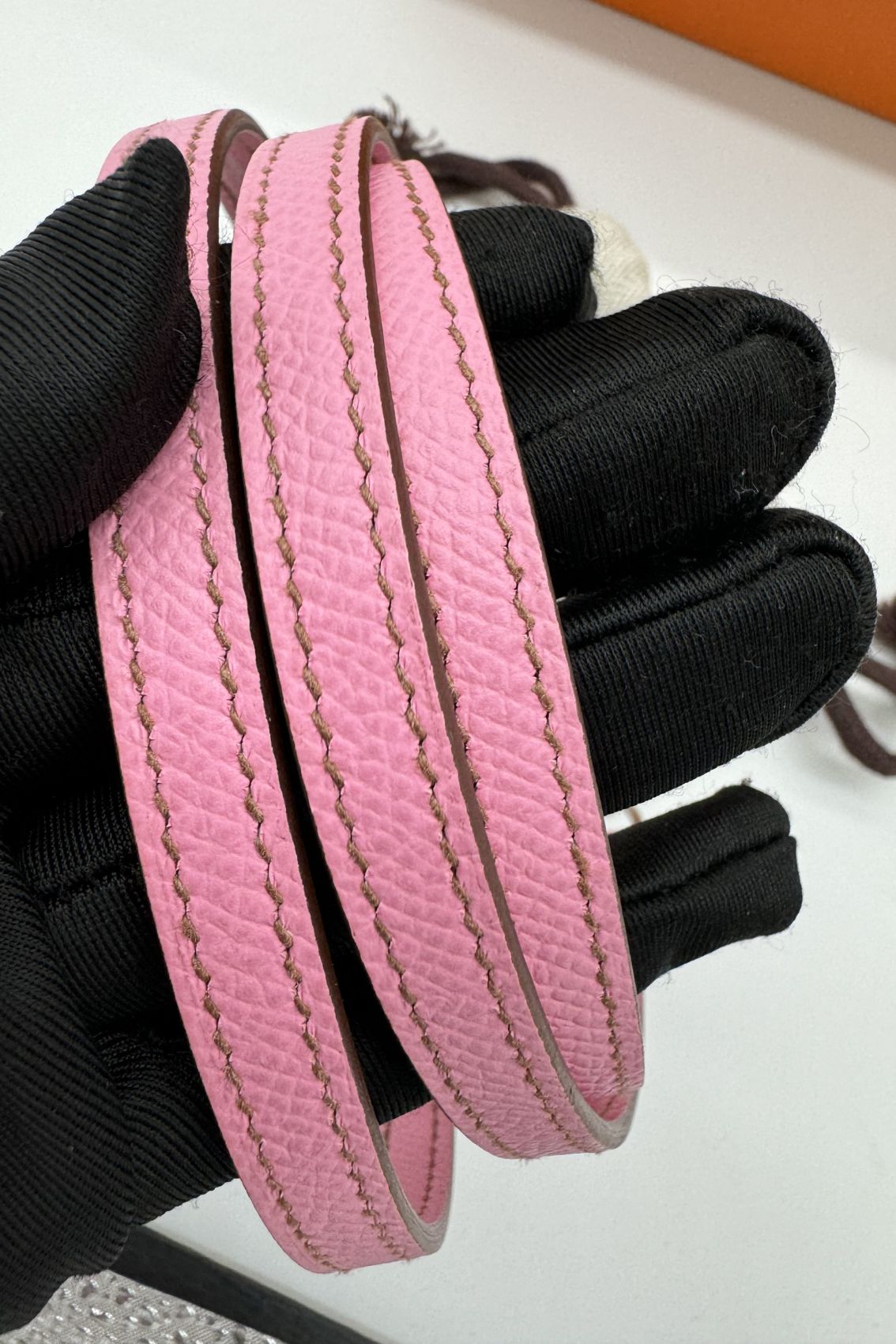 Hermès Kelly 20 5P Bubblegum Pink Epsom Leather Palladium Hardware