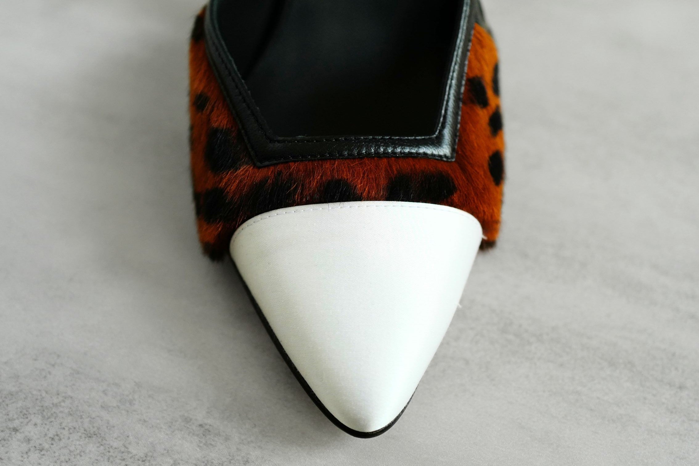 Chanel 26A Métiers d’Art Matthieu Blazy Slingback Heels Leopard size 38.5