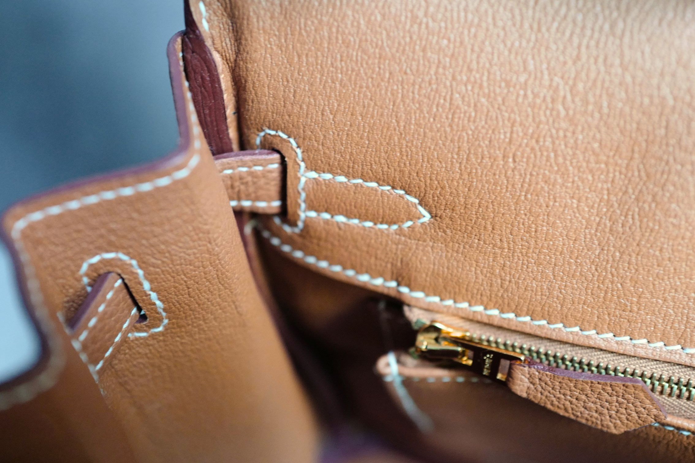 Hermes Birkin 25 Gold Togo Leather Gold Hardware W Stamp 2024