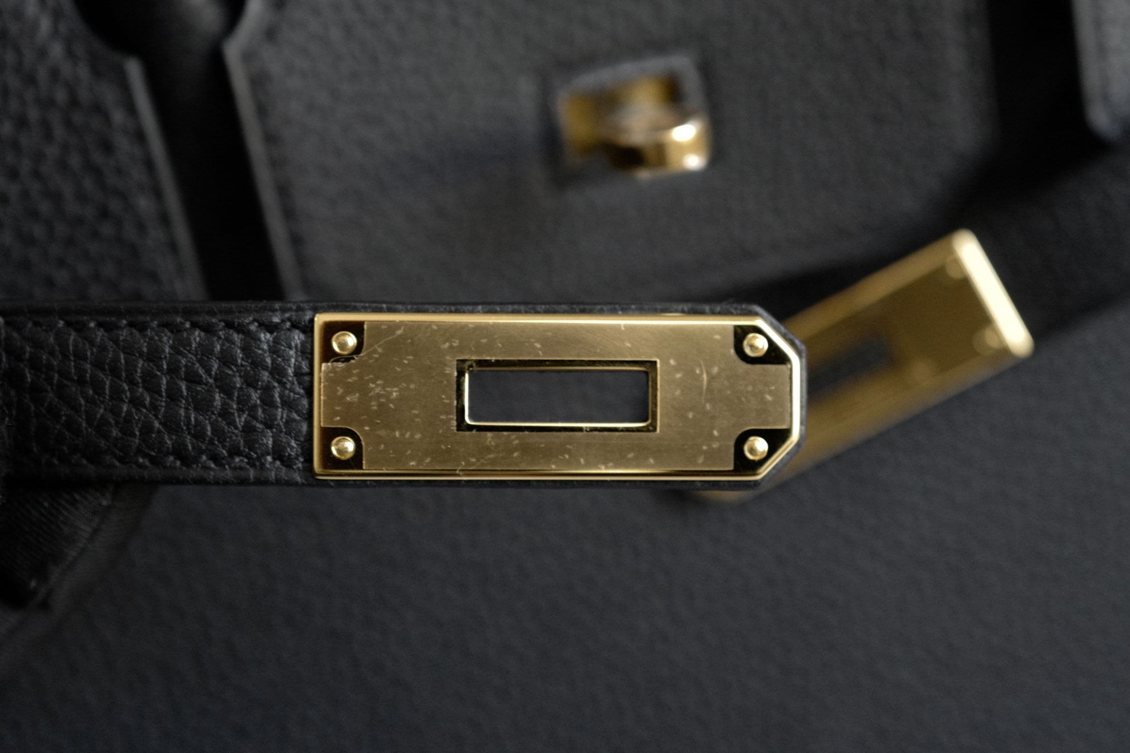 BNIB Hermes Birkin 30 Black Togo Leather Gold Hardware G Stamp 2026