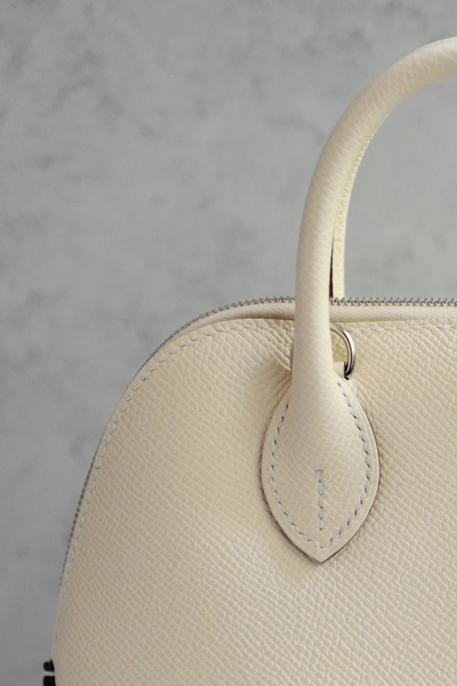 Hermès Bolide on Wheels Bag Nata Orange Epsom Calfskin Palladium HW G Stamp