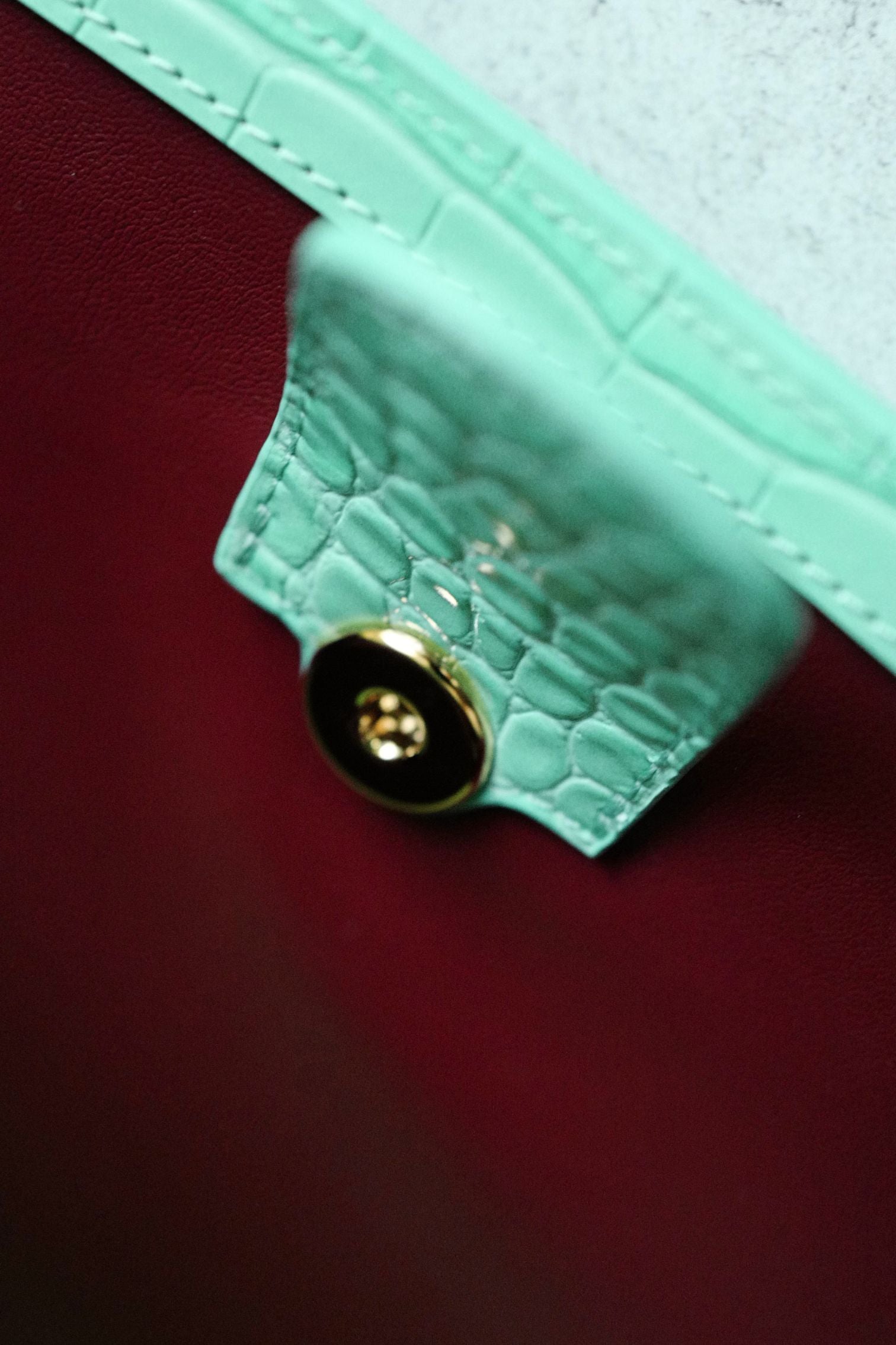 Chanel 26S Matthieu Blazy's Small Tote Green Crocodile Embossed Calfskin GHW
