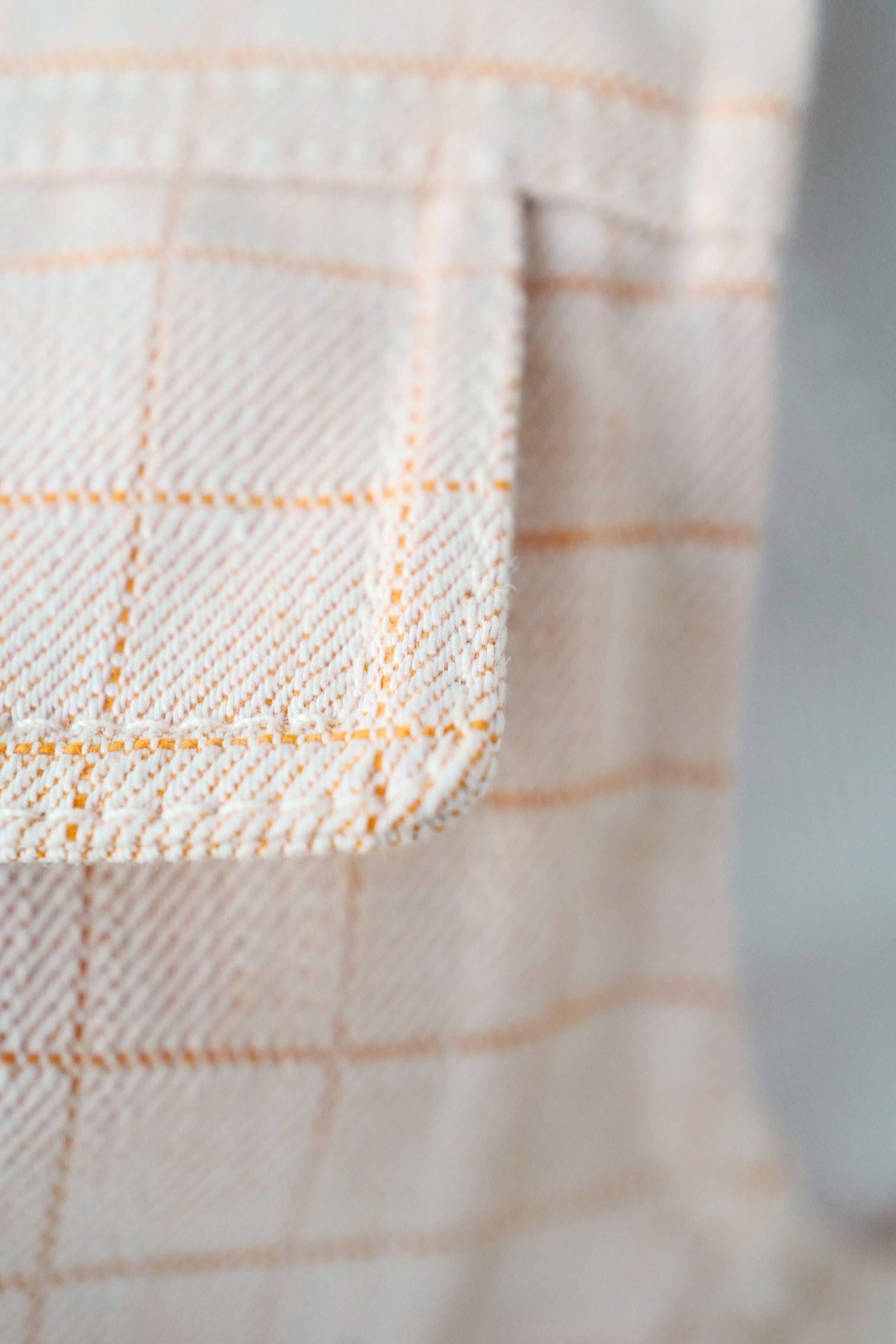 Hermès Cotton Denim Vest Blanc Naturel with Palladium Buttons – Size 36