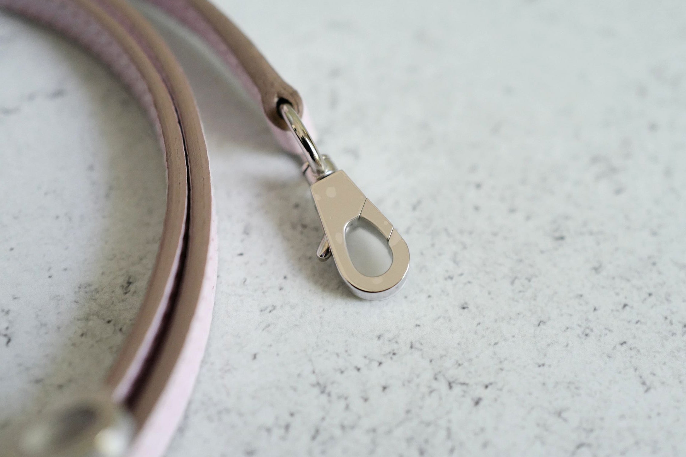 Hermès Mini Kelly Mauve Pale Epsom Leather Palladium Hardware 2024 Stamp B