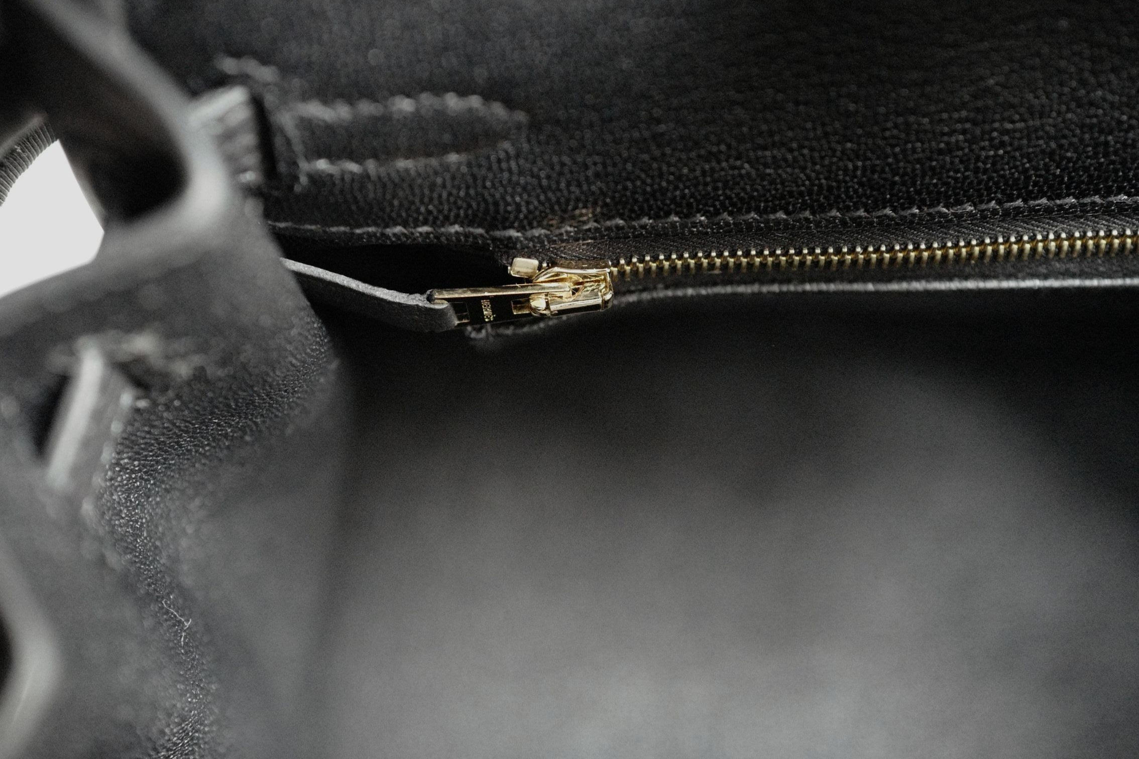 New Hermès Birkin 25 Black Togo Leather Gold Hardware