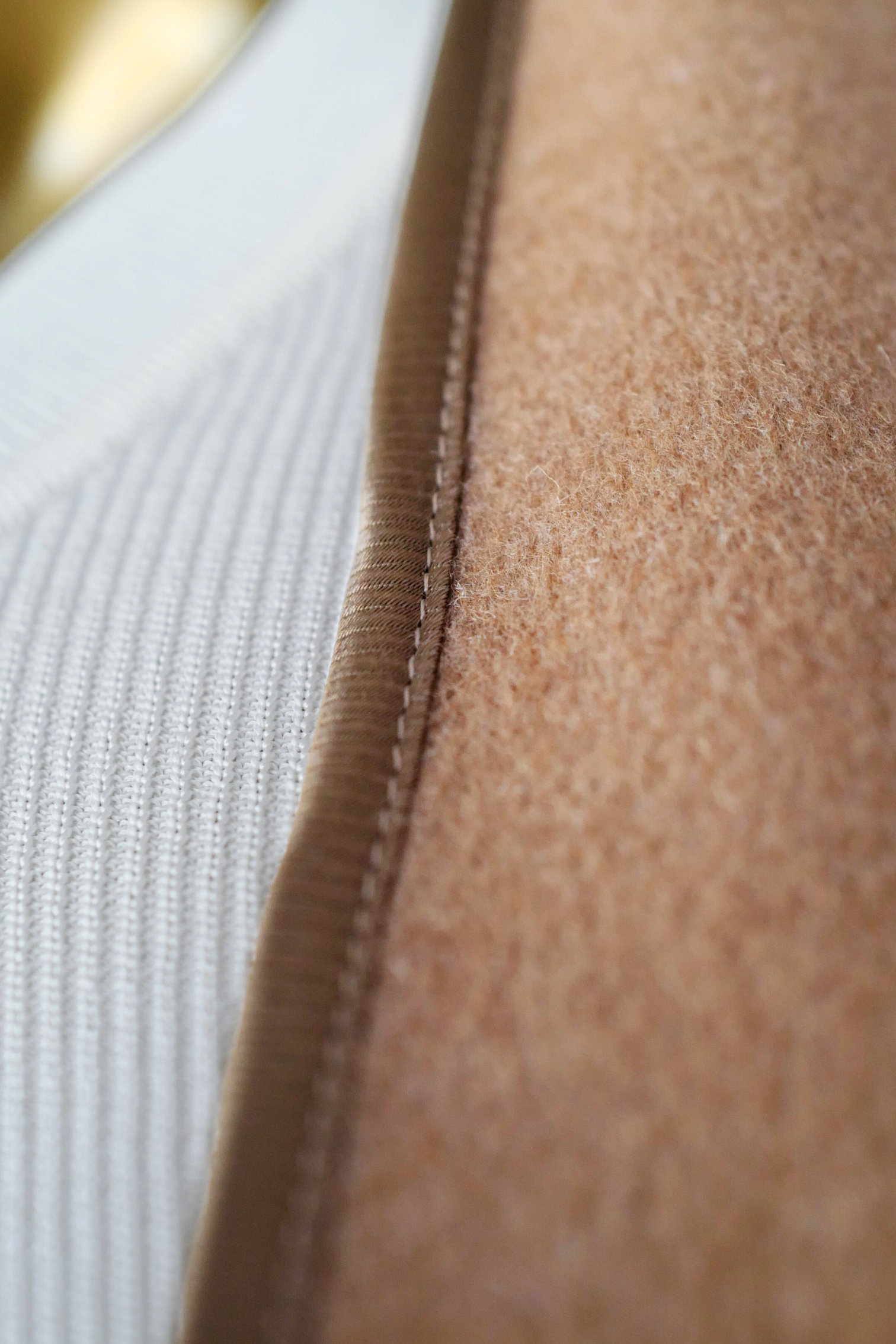 Hermès Women’s Overcoat Size 34 Beige Camel Hair Coat