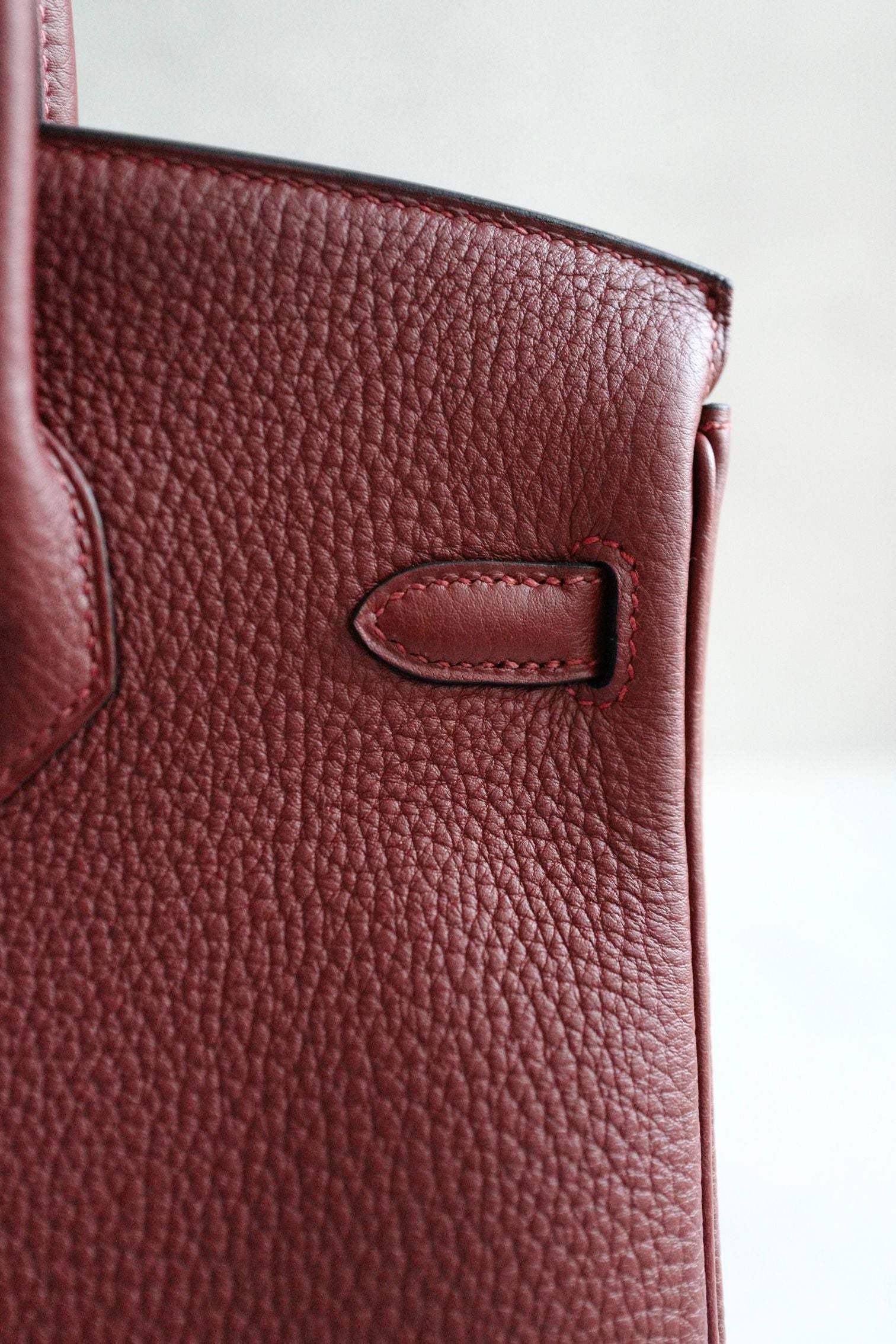 Hermes Birkin 25 Rouge H Togo Leather Gold Hardware K Stamp 2026