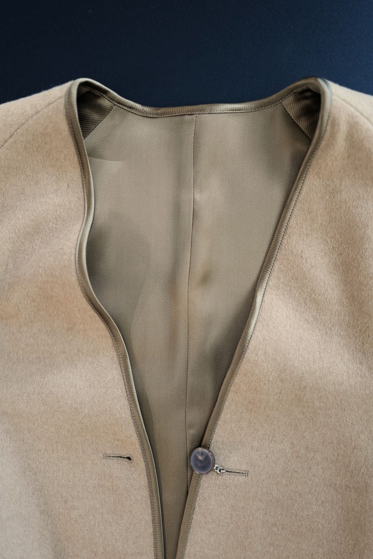 Hermès Women’s Overcoat Size 34 Beige Camel Hair Coat