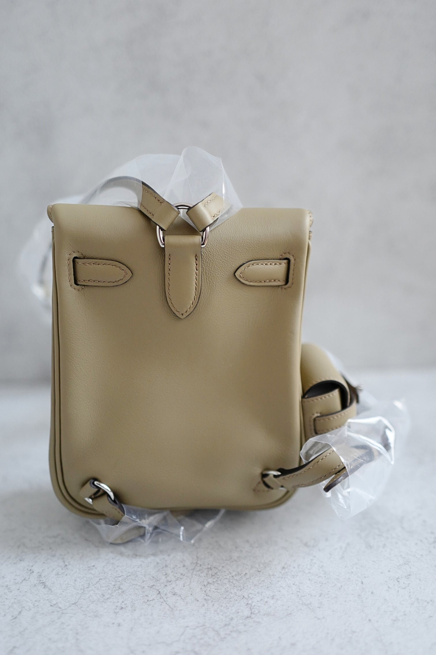 Hermès Kelly Jump Beige Marfa Swift Leather Palladium Hardware W/2024