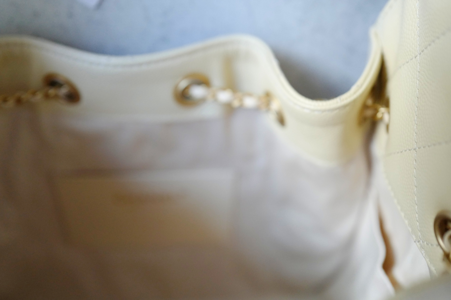 BNIB Chanel 25K Small Hobo Bag Light Beige with Gold Hardware