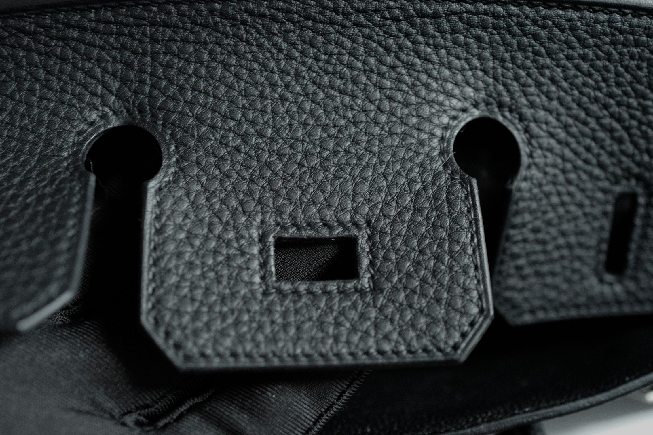 BNIB Hermes Birkin 25 Black Togo Leather Palladium Hardware G Stamp 2026