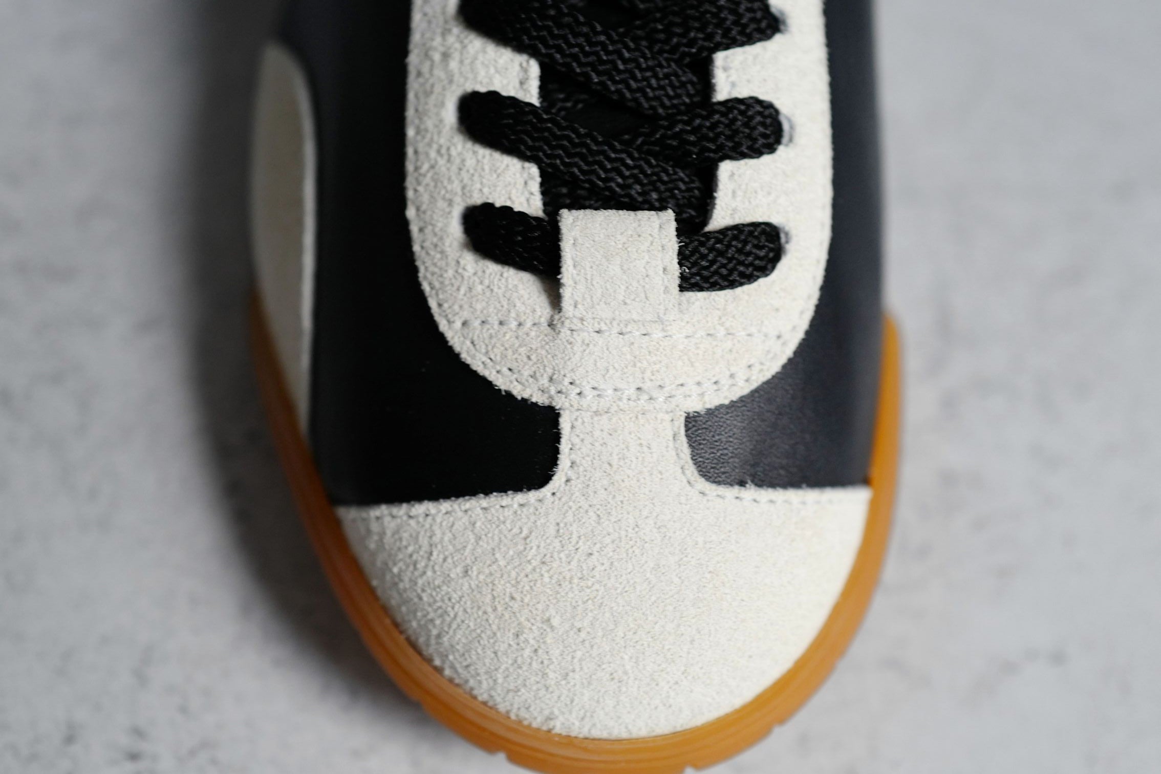 NEW Chanel 26P Sneakers Black White Calfskin Embossed Suede Size 39
