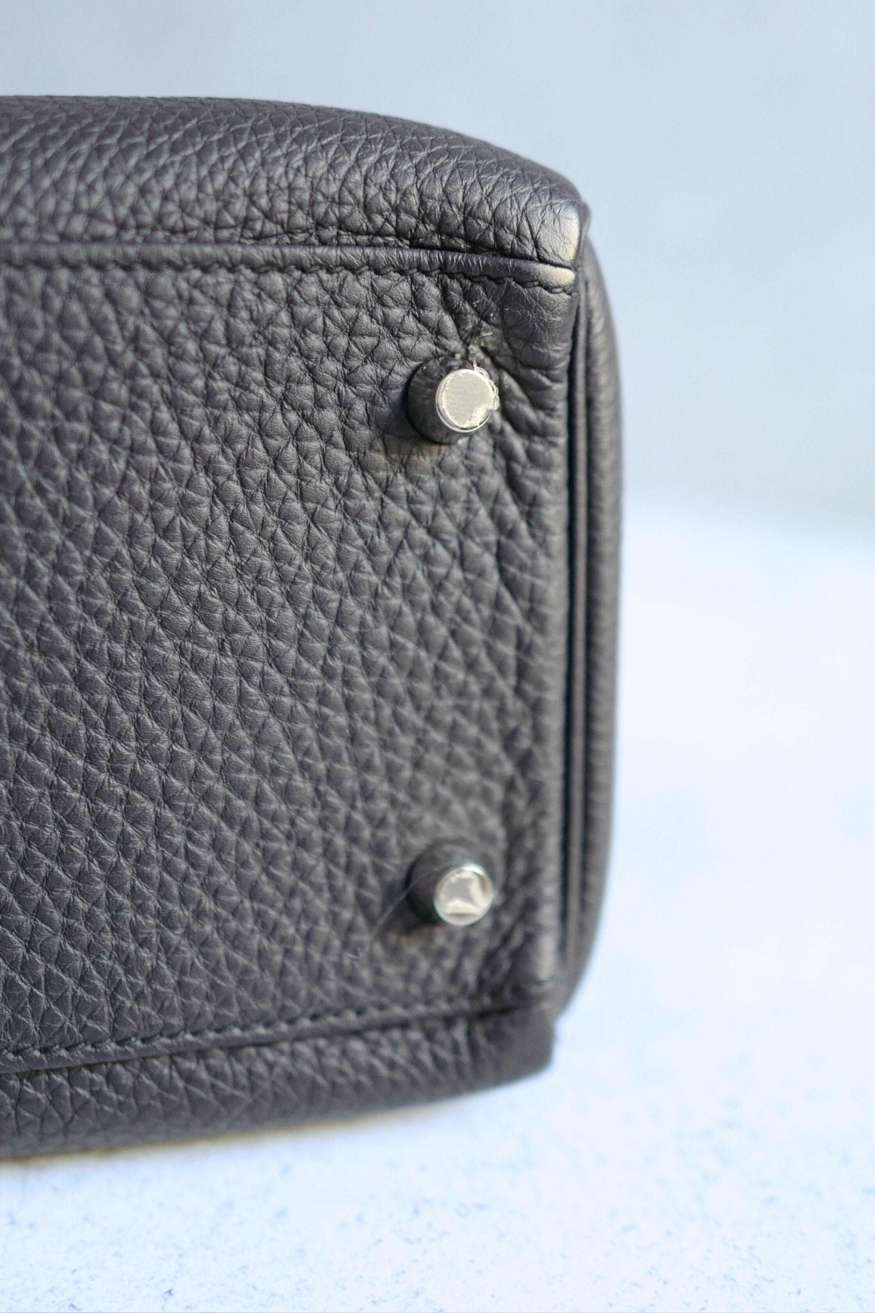 Hermes Kelly Au Galop 32 Bleu Indigo Togo with Palladium HW Limited Edition