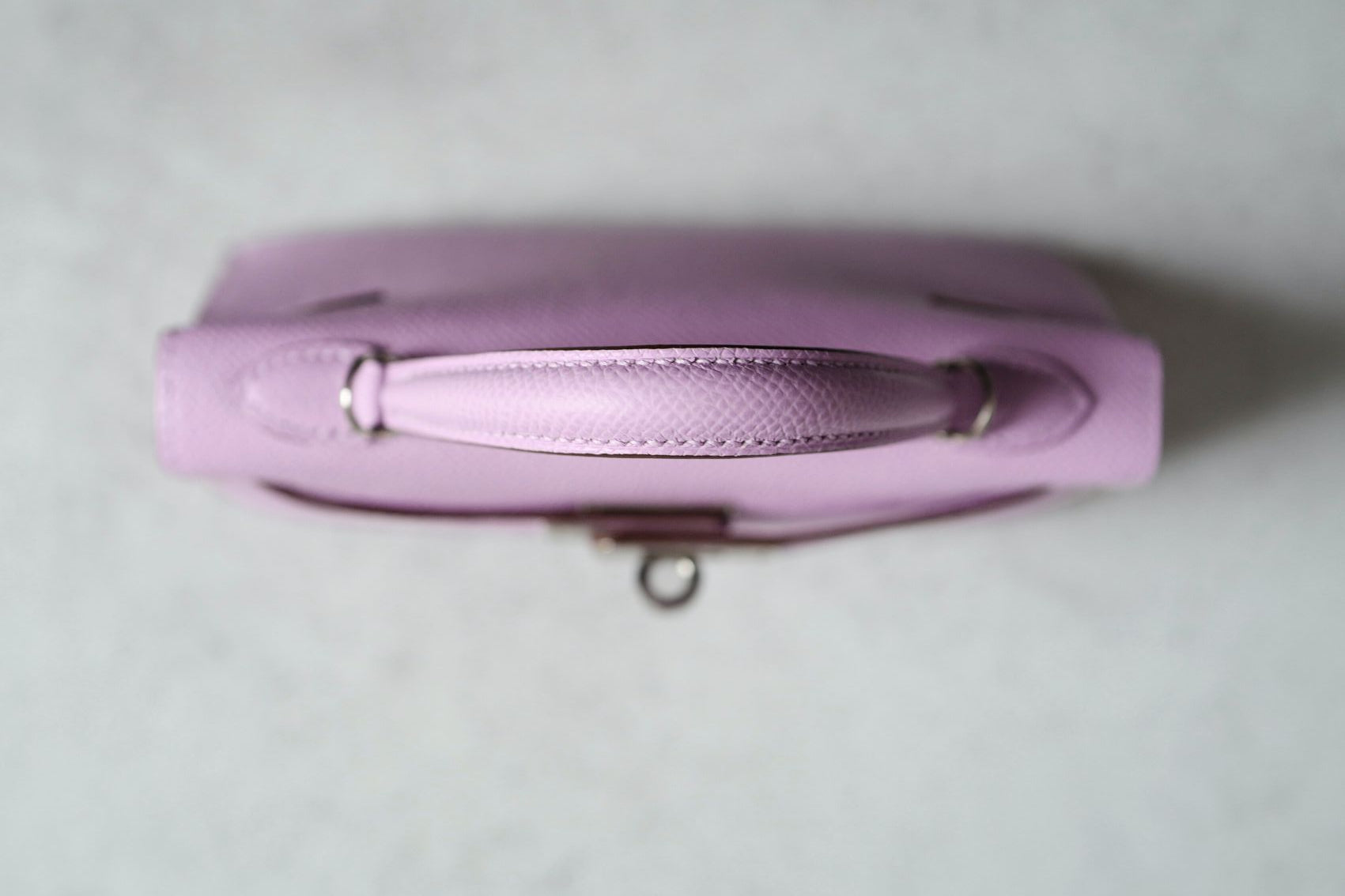 Hermès Kelly II Mini Sellier Guimauve Veau Epsom PHW Stamp K