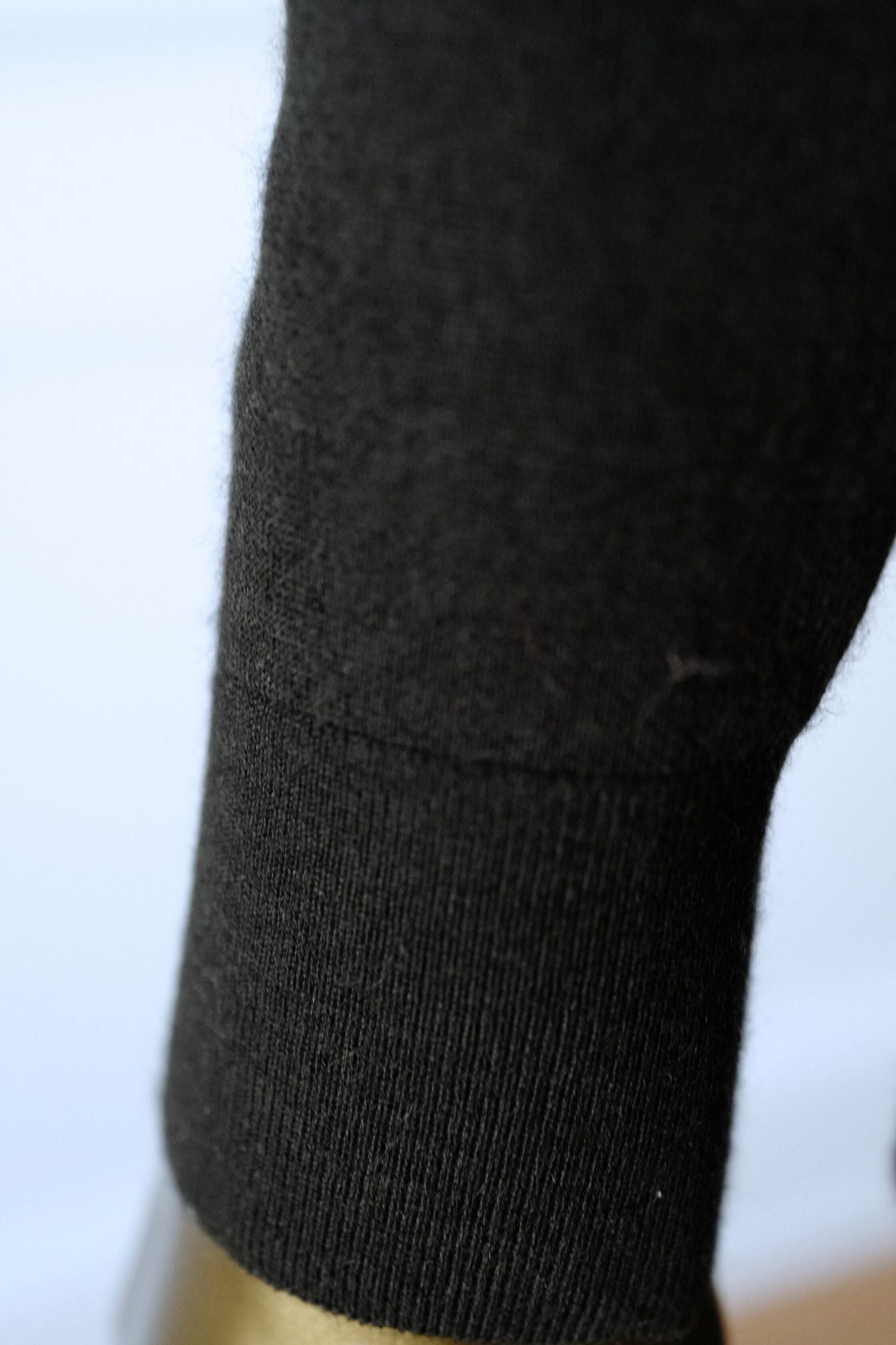 Hermès Palefroi Double Face Knit Cardigan Noir Cashmere Silk Size 36