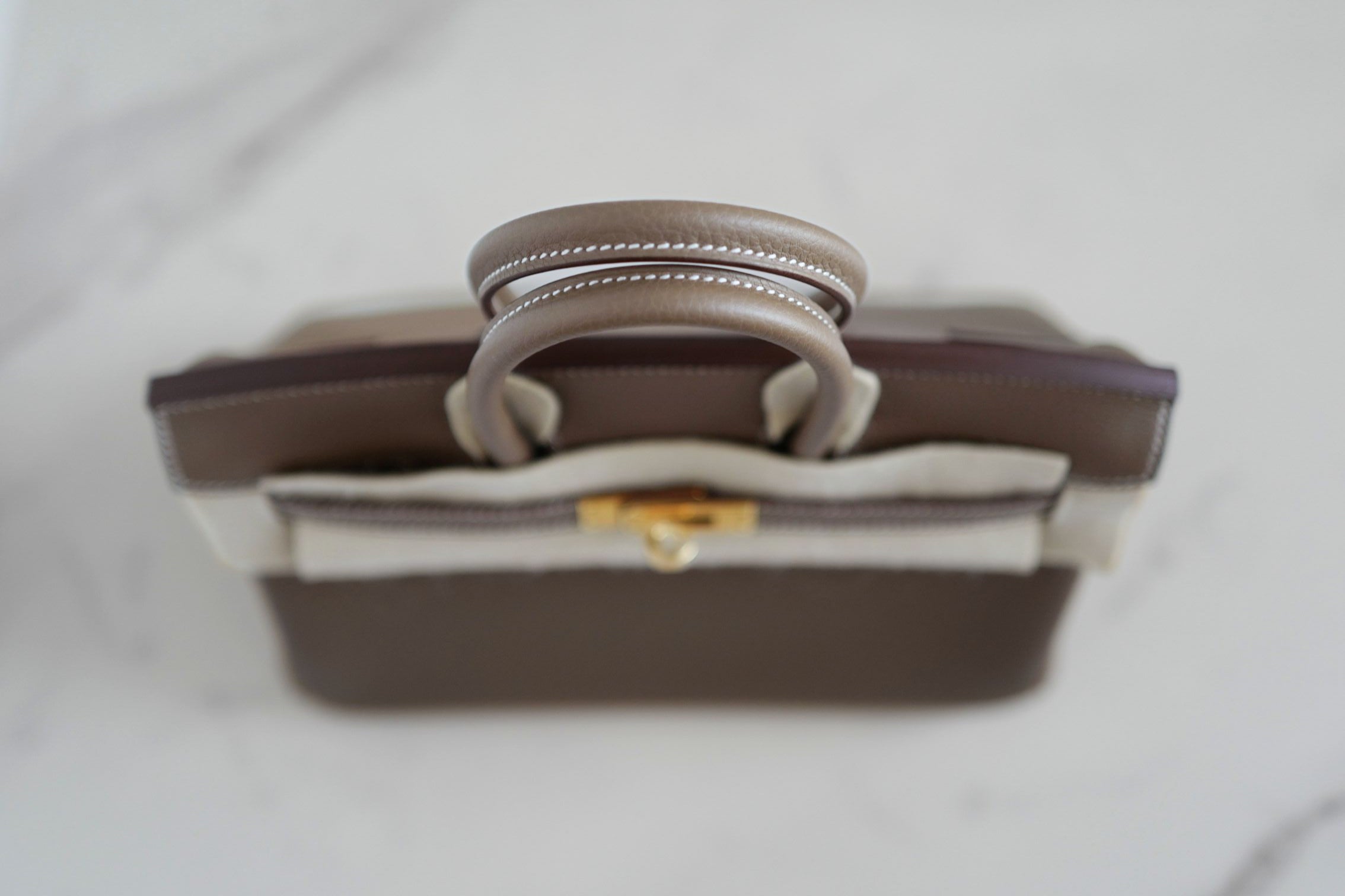 Hermes Birkin 25 Etoupe Togo Leather Gold Hardware K Stamp 2025