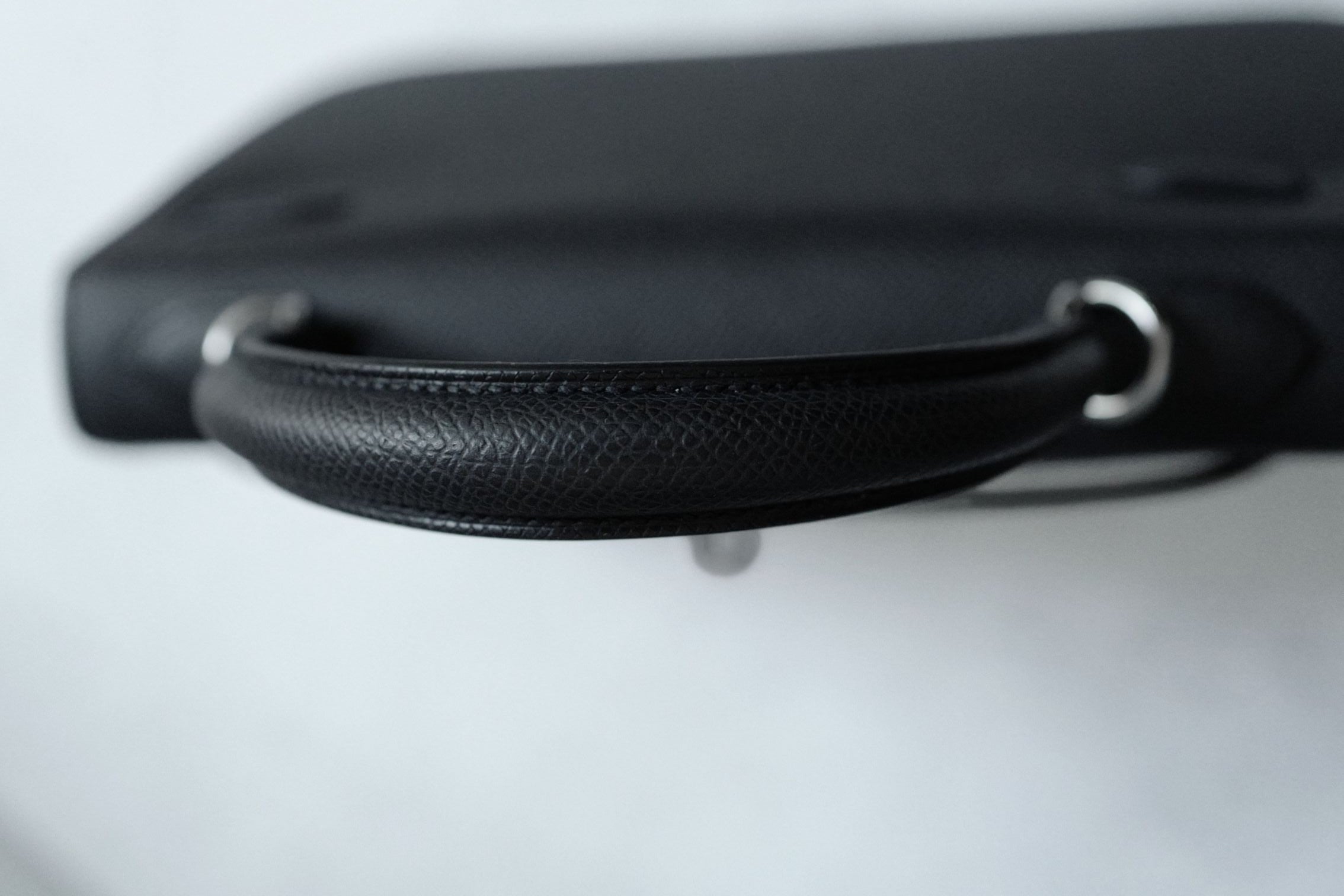 NEW Hermès Kelly 25 Black Epsom Sellier Palladium Hardware