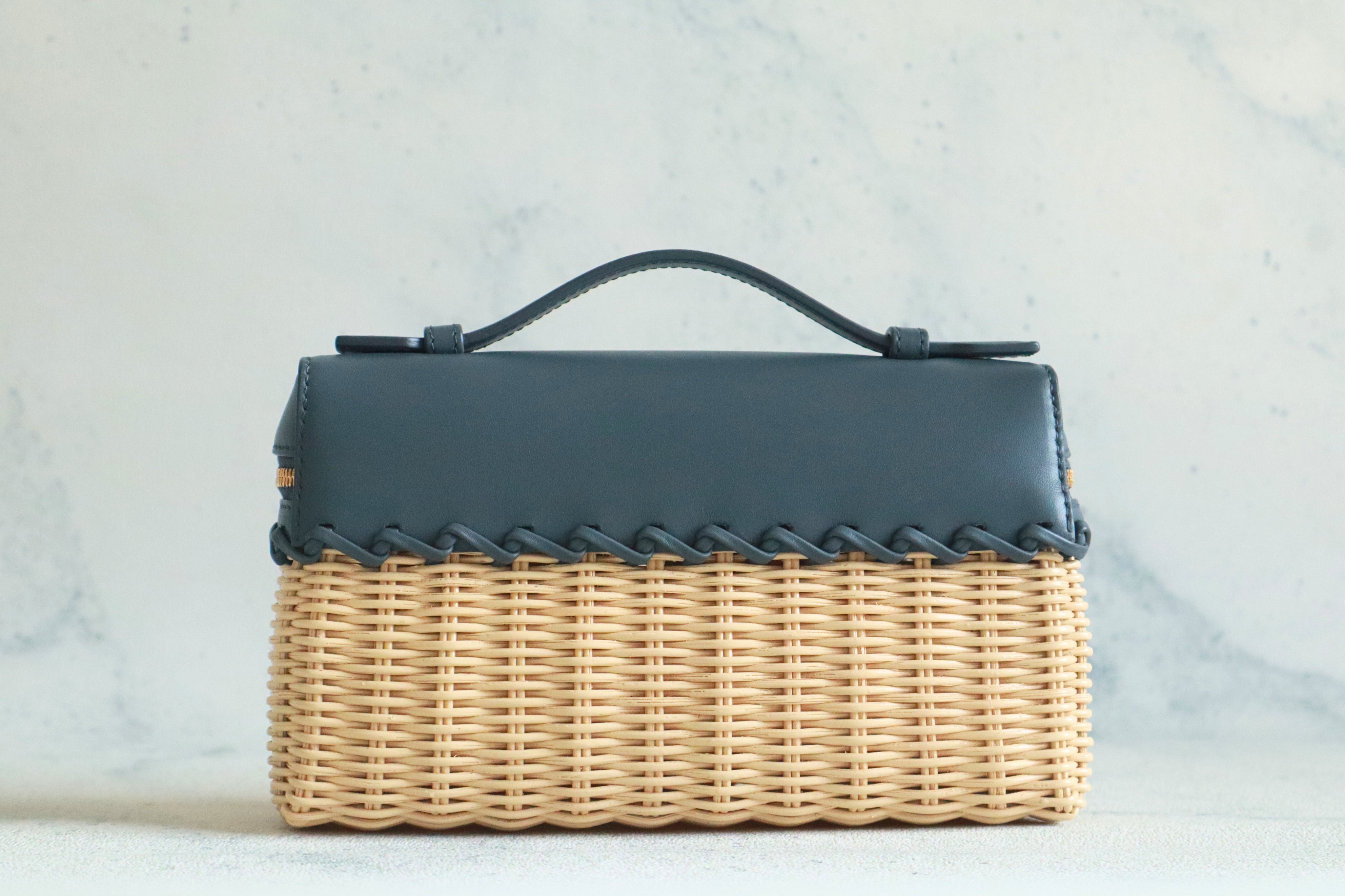 Loro Piana Extra Pocket L19 East West Wicker Malt/Cinder Grey/Sun Gold GHW