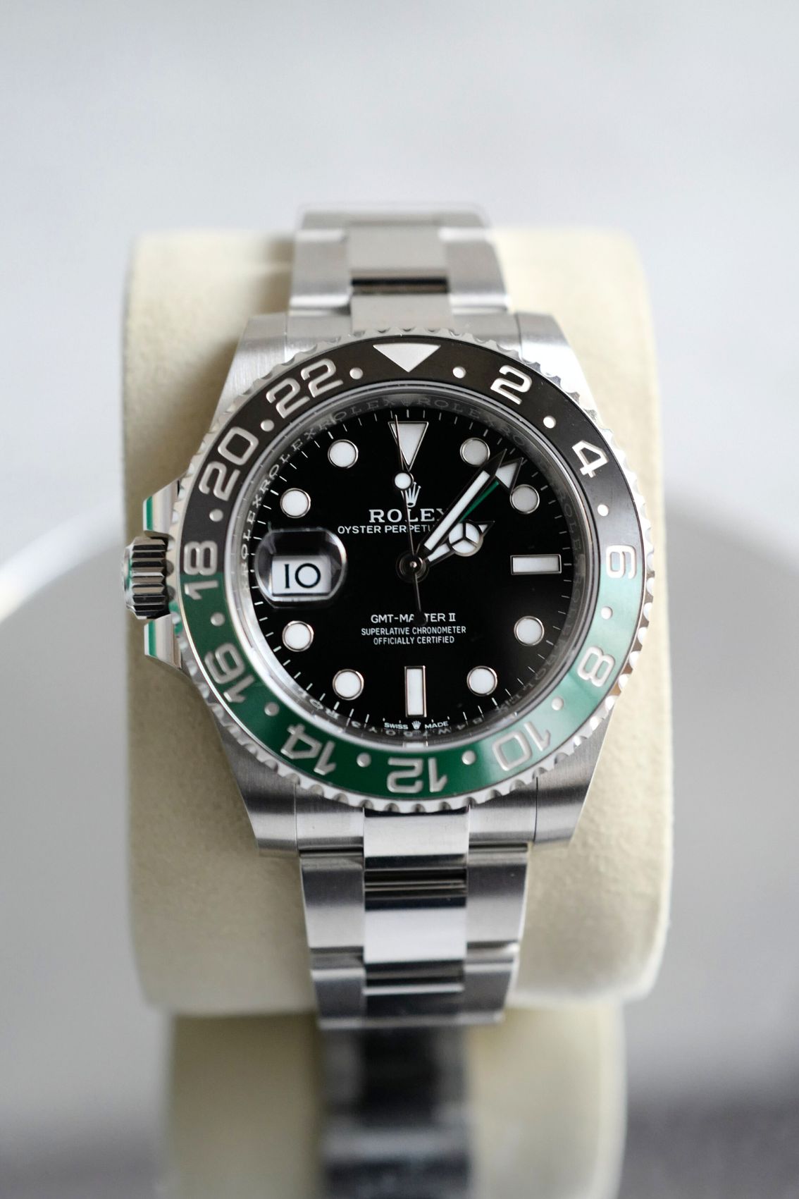 Rolex GMT Master II Black Sprite Oystersteel 40mm