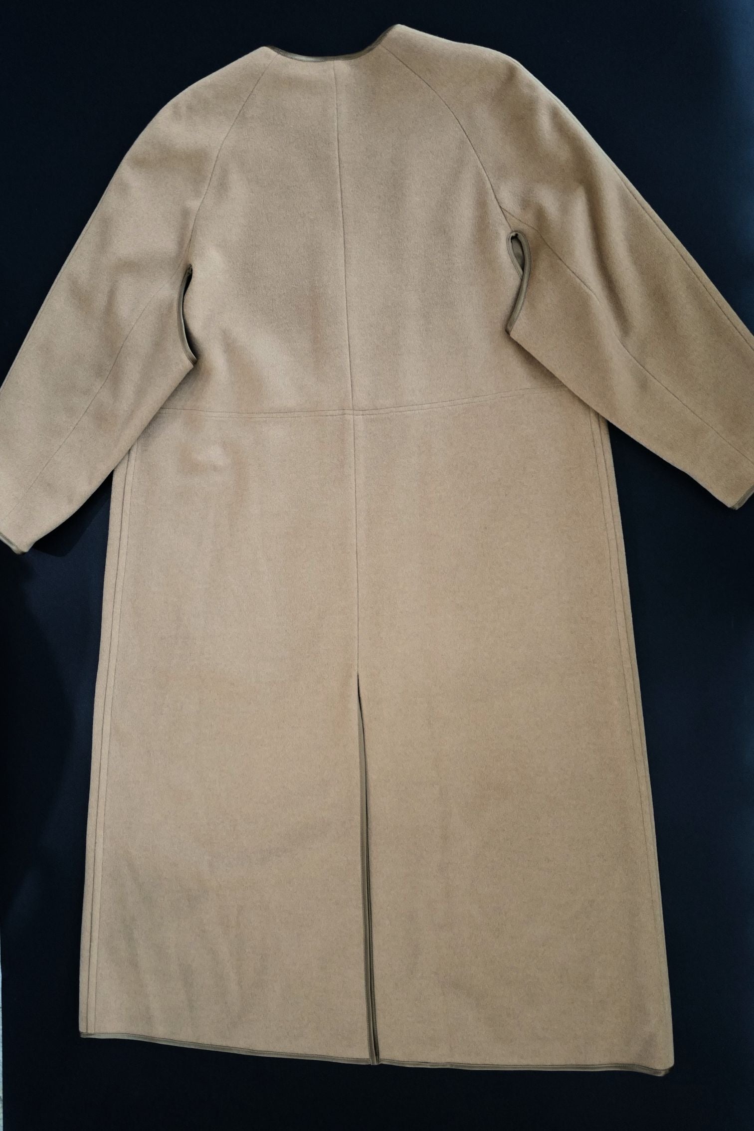 Hermès Women’s Overcoat Size 34 Beige Camel Hair Coat