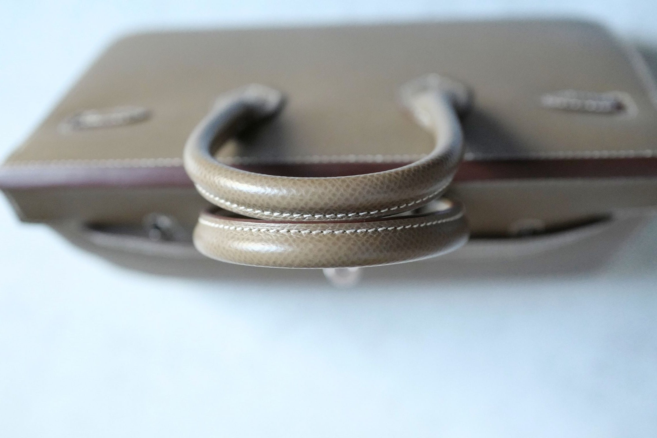 Hermès Birkin 25 Etoupe Epsom Sellier Palladium Hardware