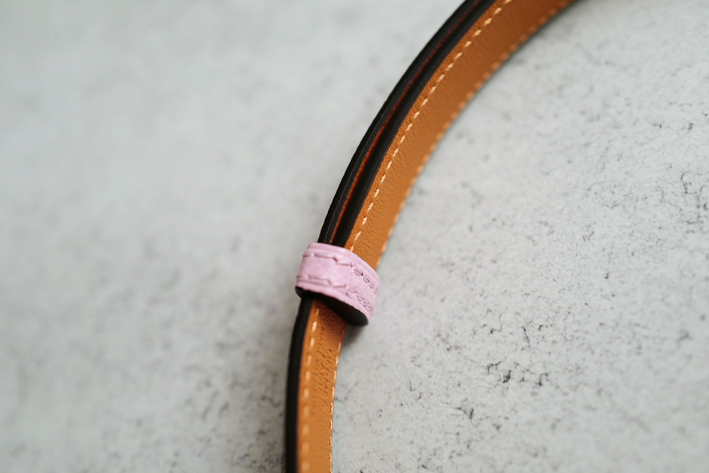 BNIB Hermès Kelly 18 Belt Epsom in Mauve Sylvestre Palladium Hardware 2026