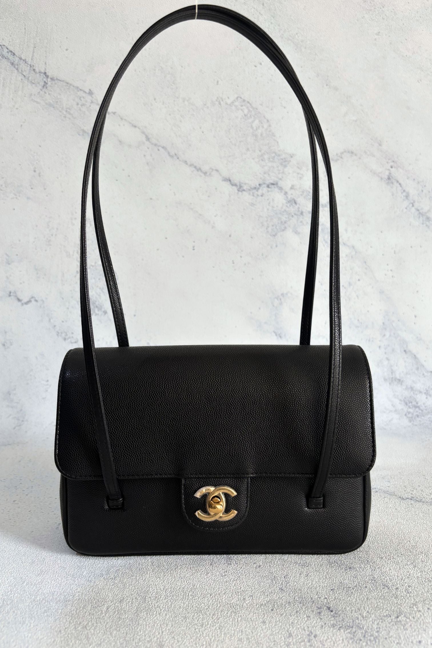 Chanel 26S Preppy Coco 22 Small Black Grained Calfskin GHW Matthieu Blazy