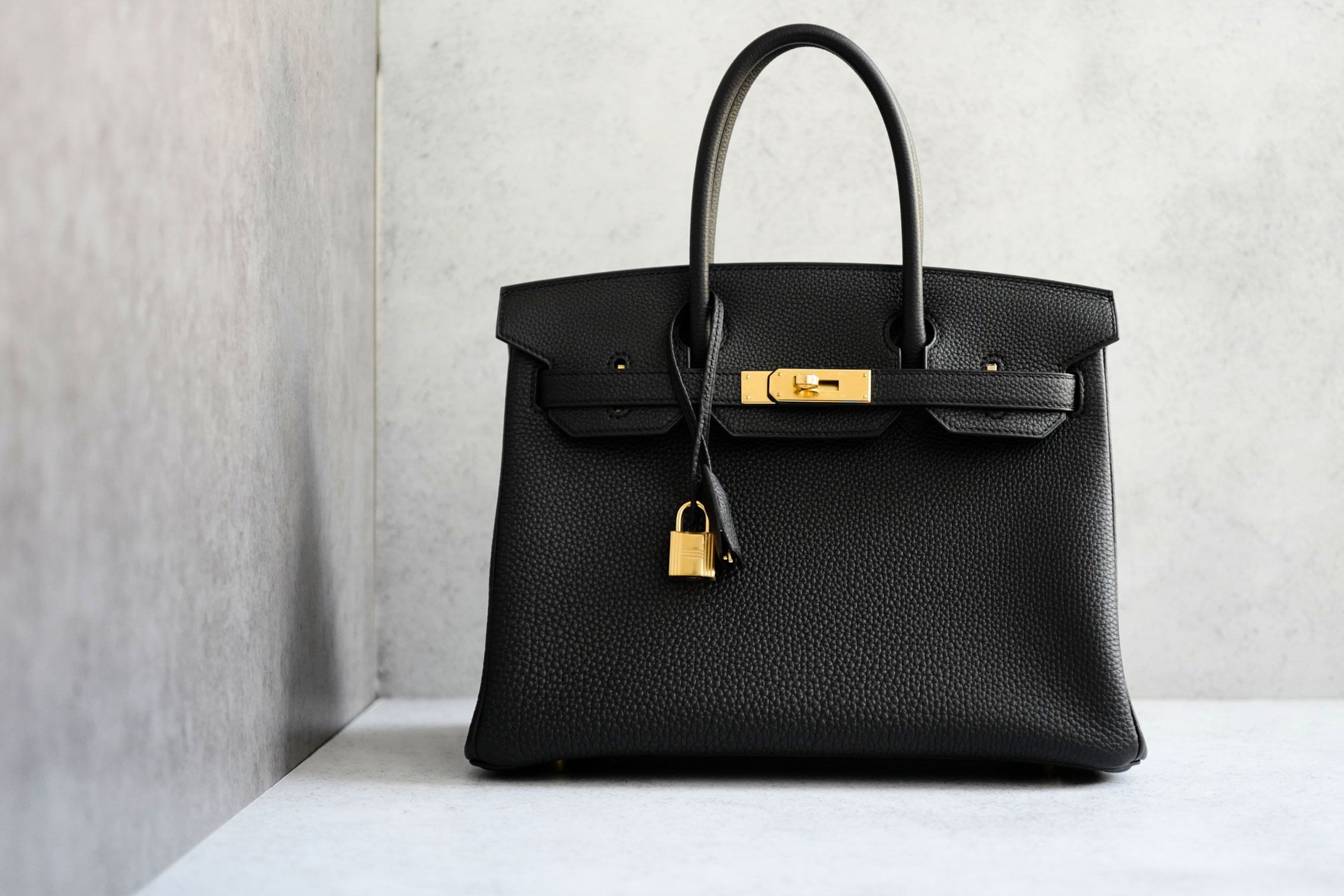 BNIB Hermes Birkin 30 Black Togo Leather Gold Hardware G Stamp 2026