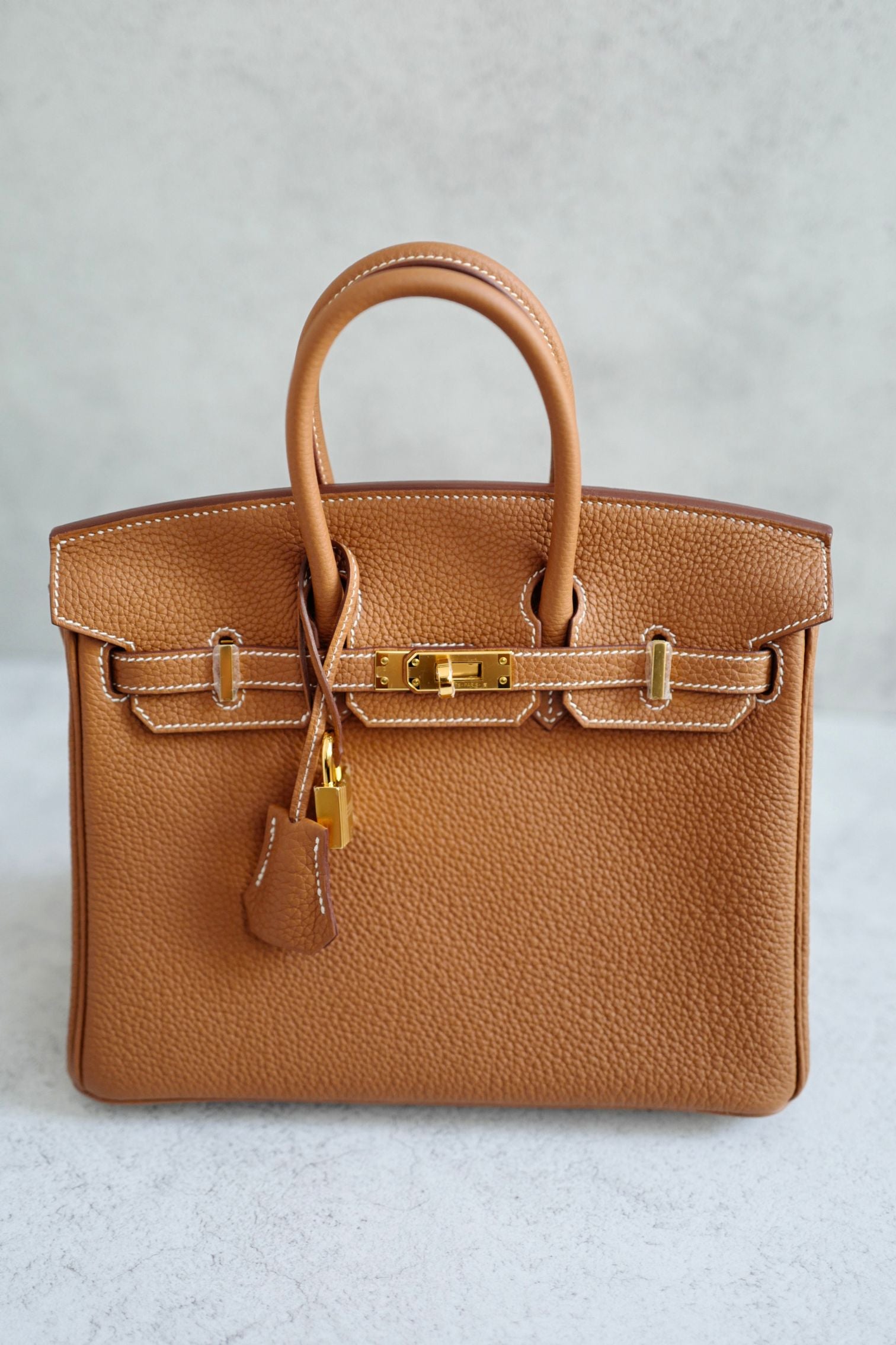 NEW Hermes Birkin 25 Gold Togo Leather Gold Hardware G Stamp 2026