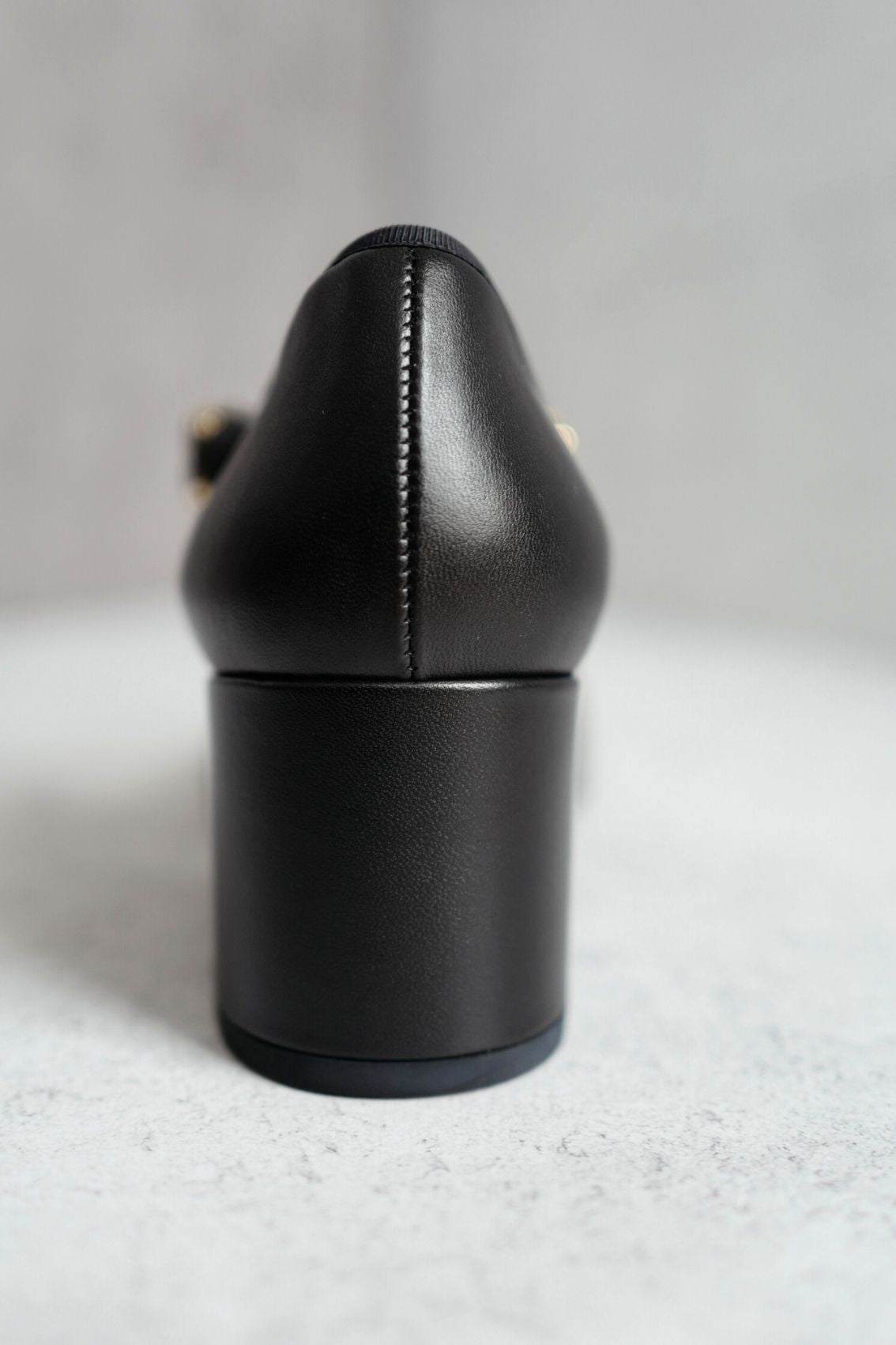 Chanel 24A Metiers D’art Black Leather Mary Jane Heels Gold Charms Size38 BNIB