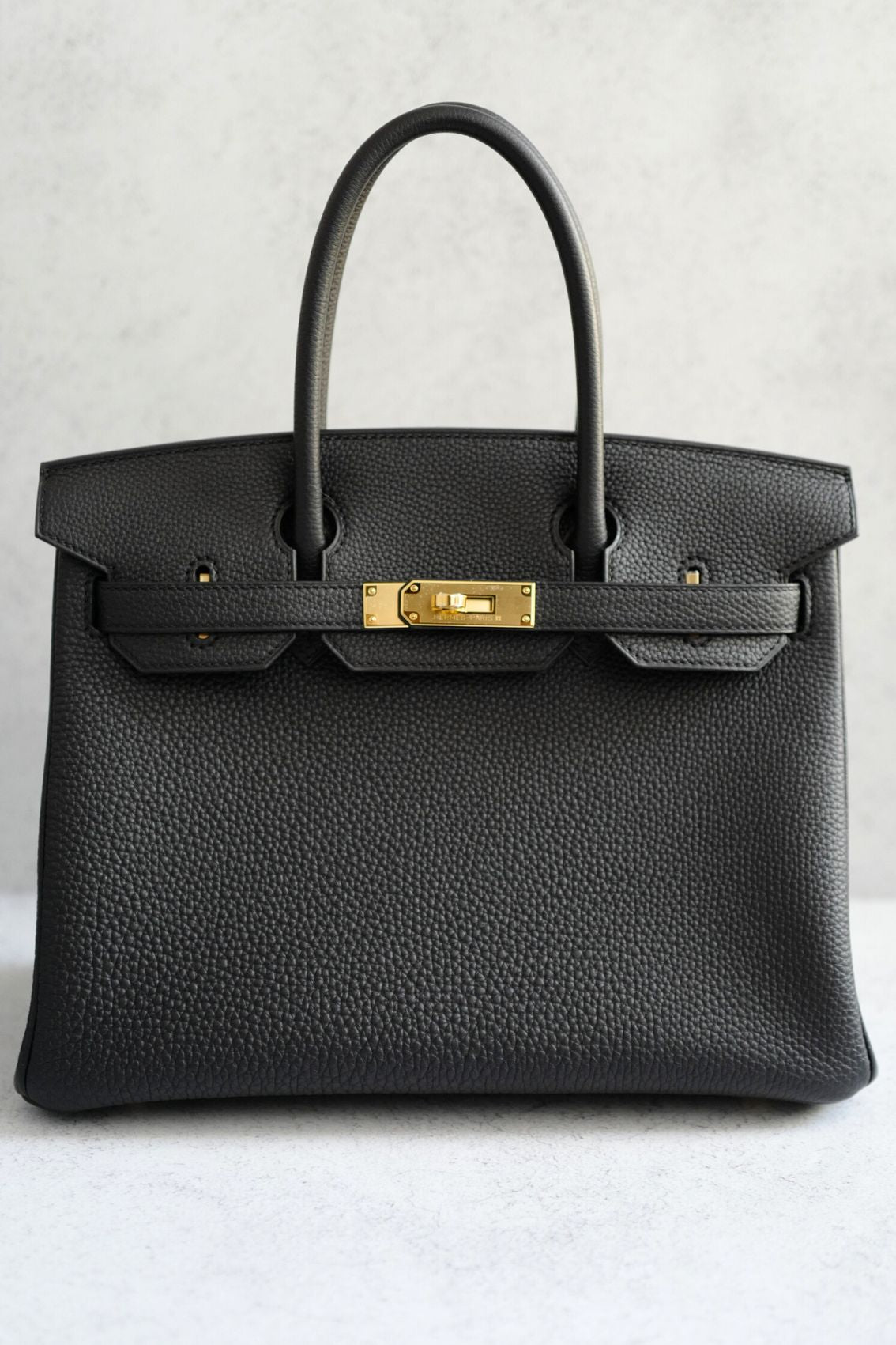 Hermès Birkin 30 Black Togo Leather Gold Hardware Z Stamp 2022
