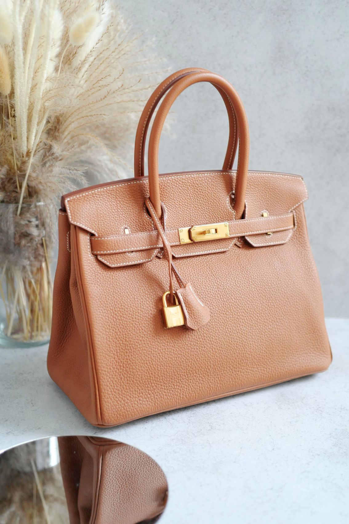 NEW Hermès Birkin 30 Gold Togo Leather with Gold Hardware