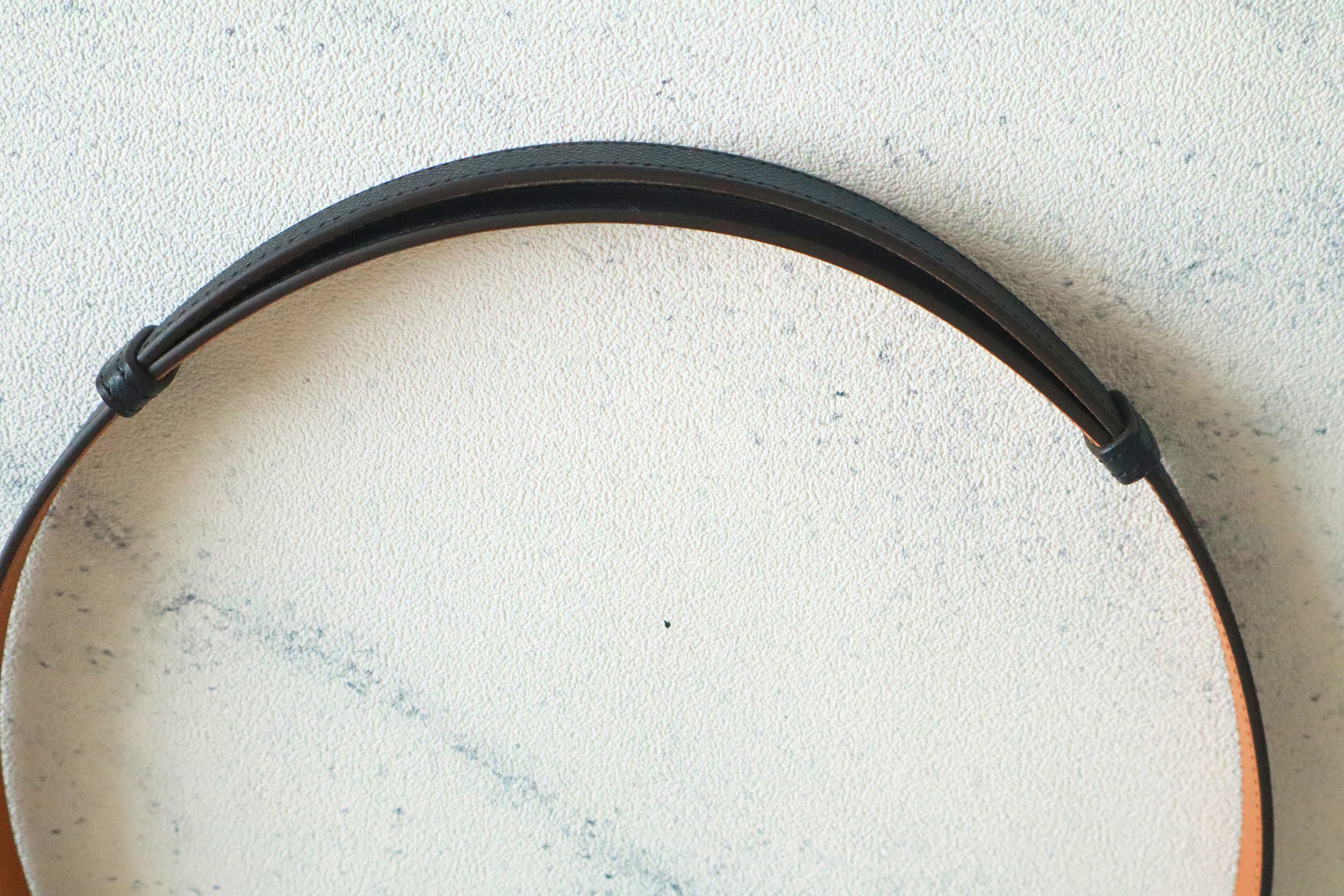 BNIB Hermes Rivale 18 Belt Epsom in Noir Palladium Hardware 2026