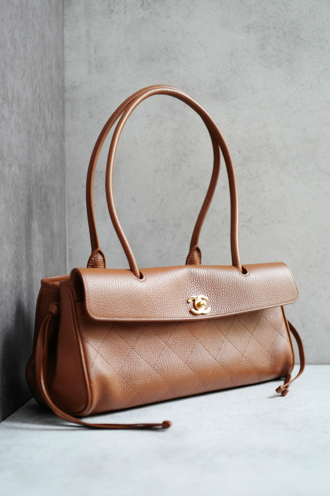 Chanel 26s Shopping Bag Matthieu Blazy Camel Brown Calfskin Spring Summer 2026